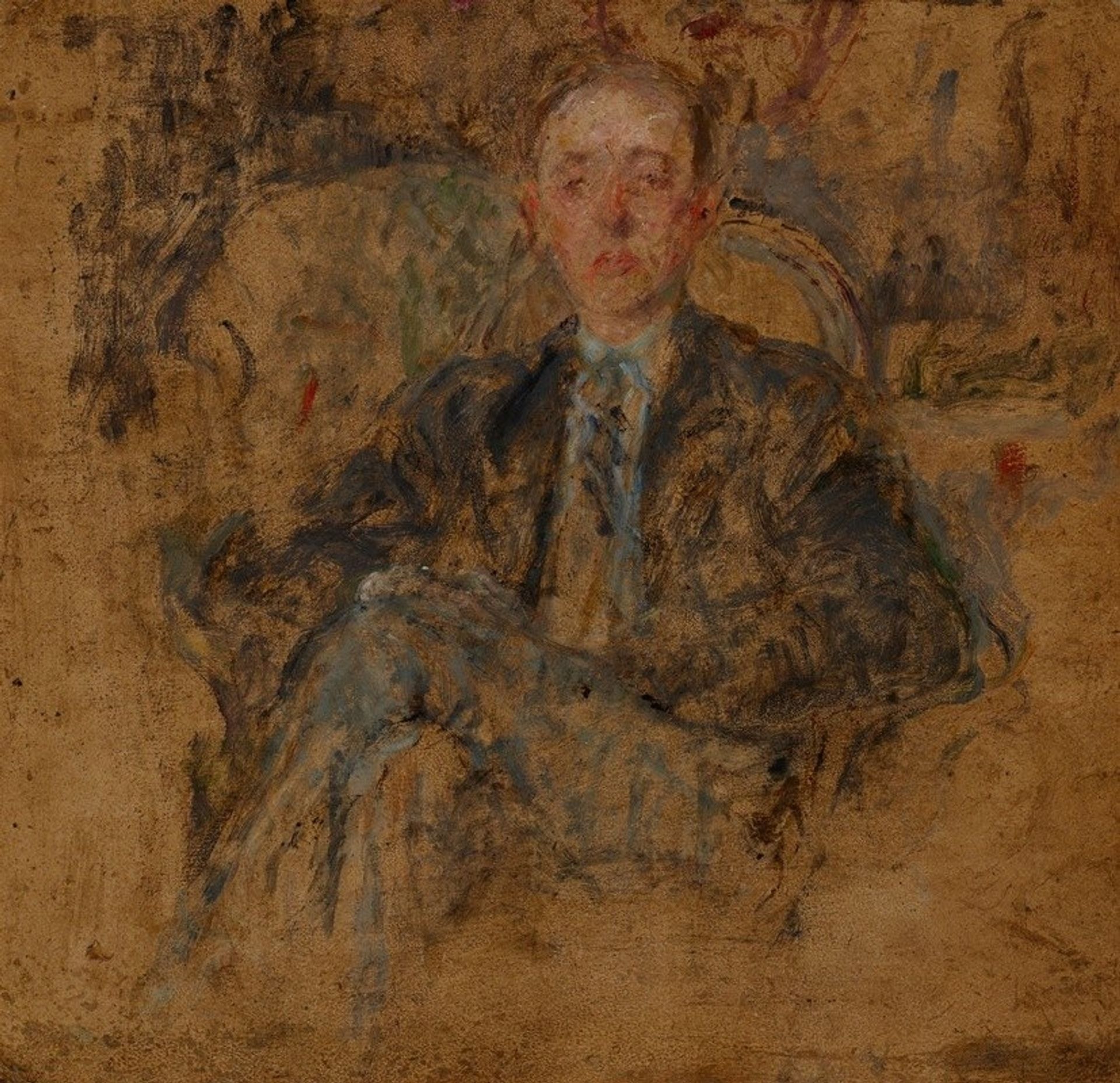 Study of a Male Figure by Olga Boznanska