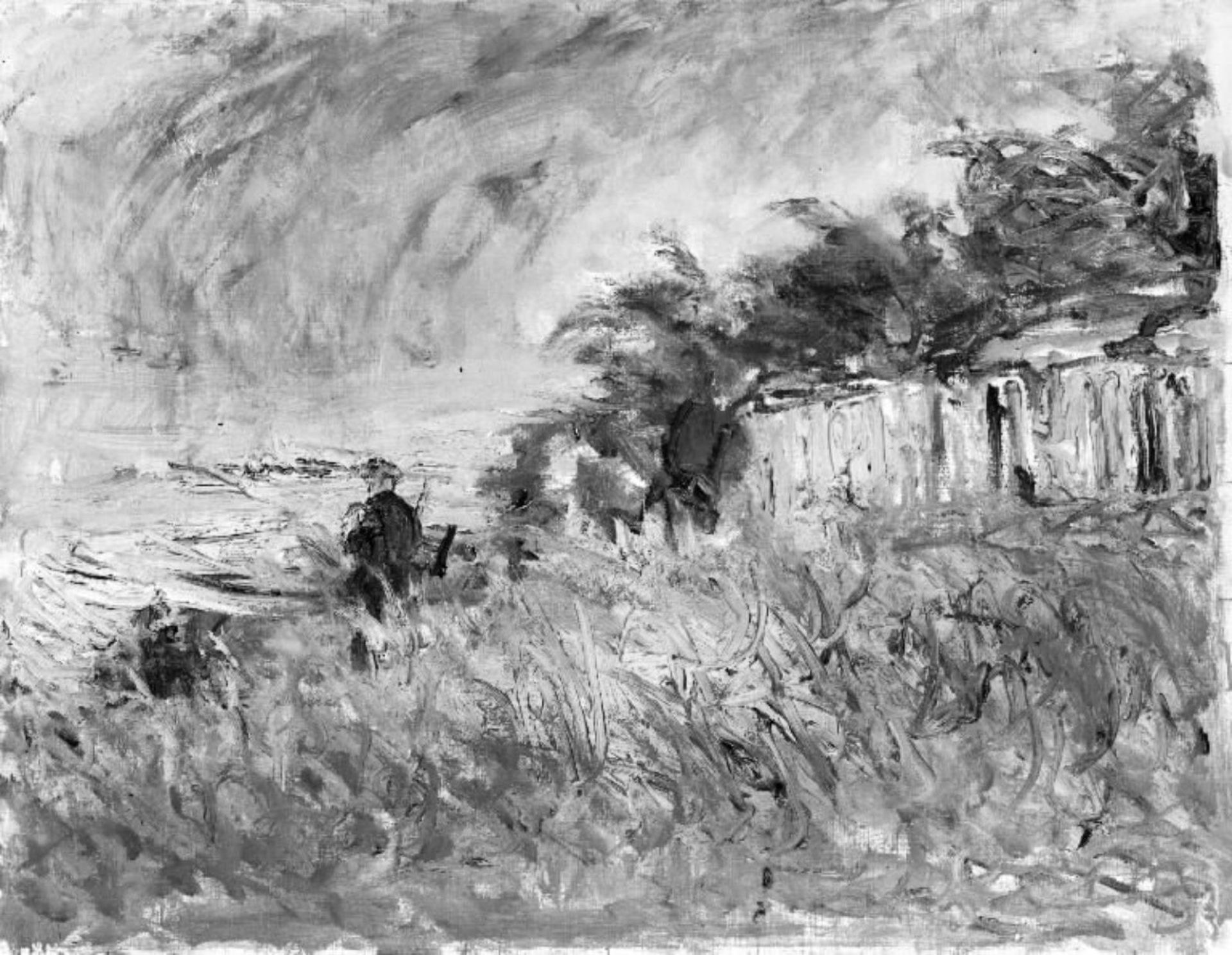 Gathering Thunderstorm, Gilleleje by Peter Rostrup Bøyesen