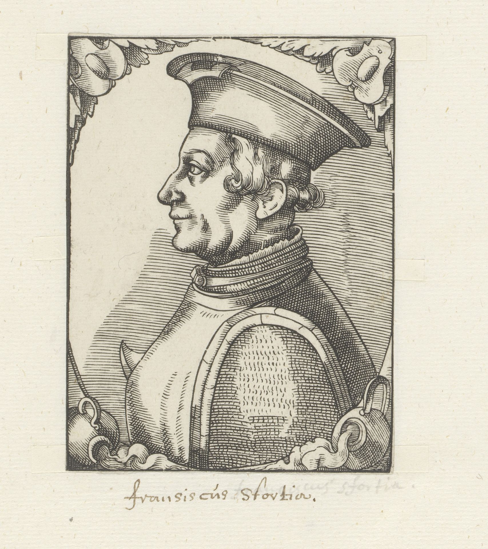 Portret van Francesco Sforza by Anonymous