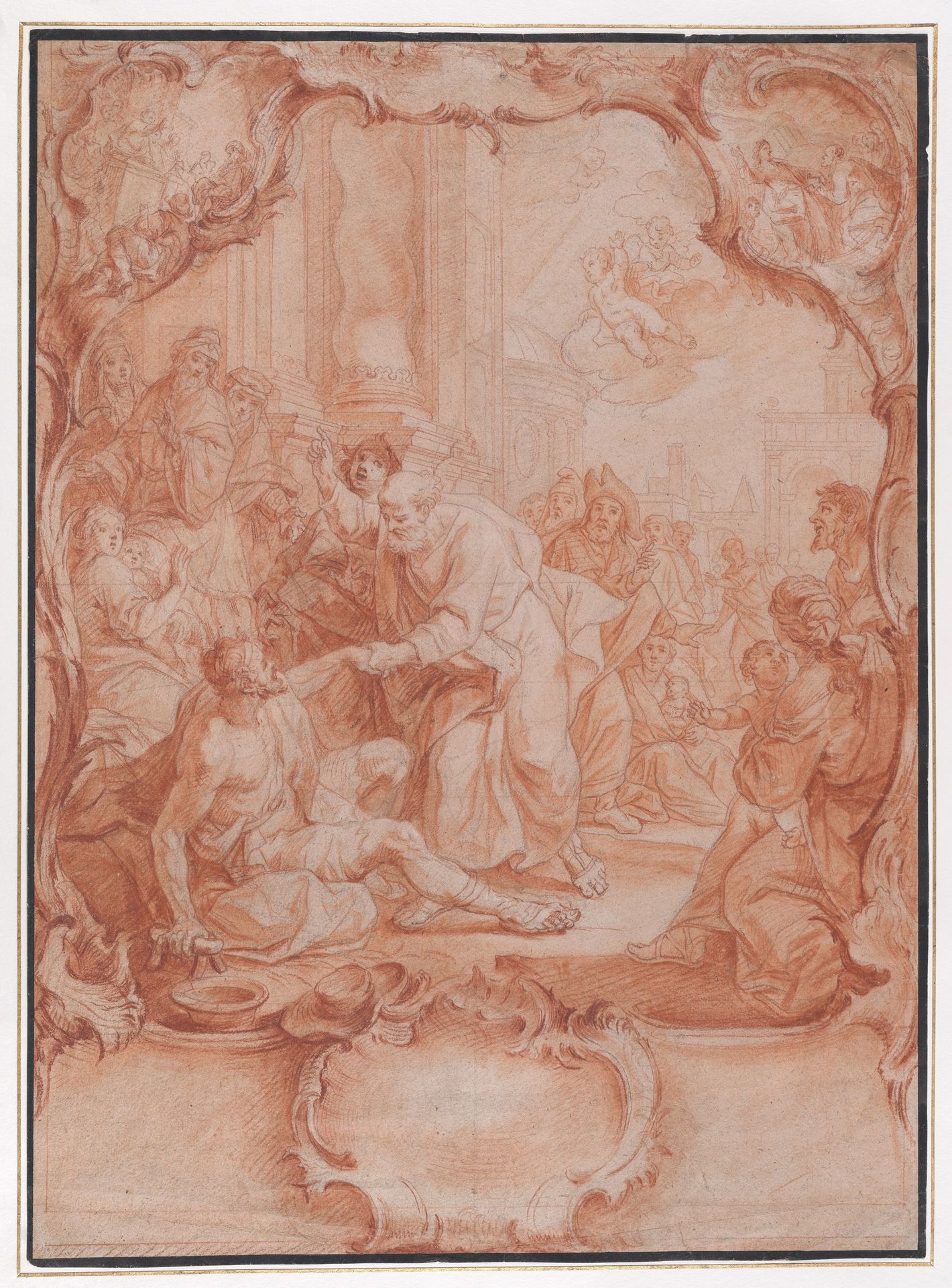 Saint Peter Healing the Lame by Johann Lorenz Haid