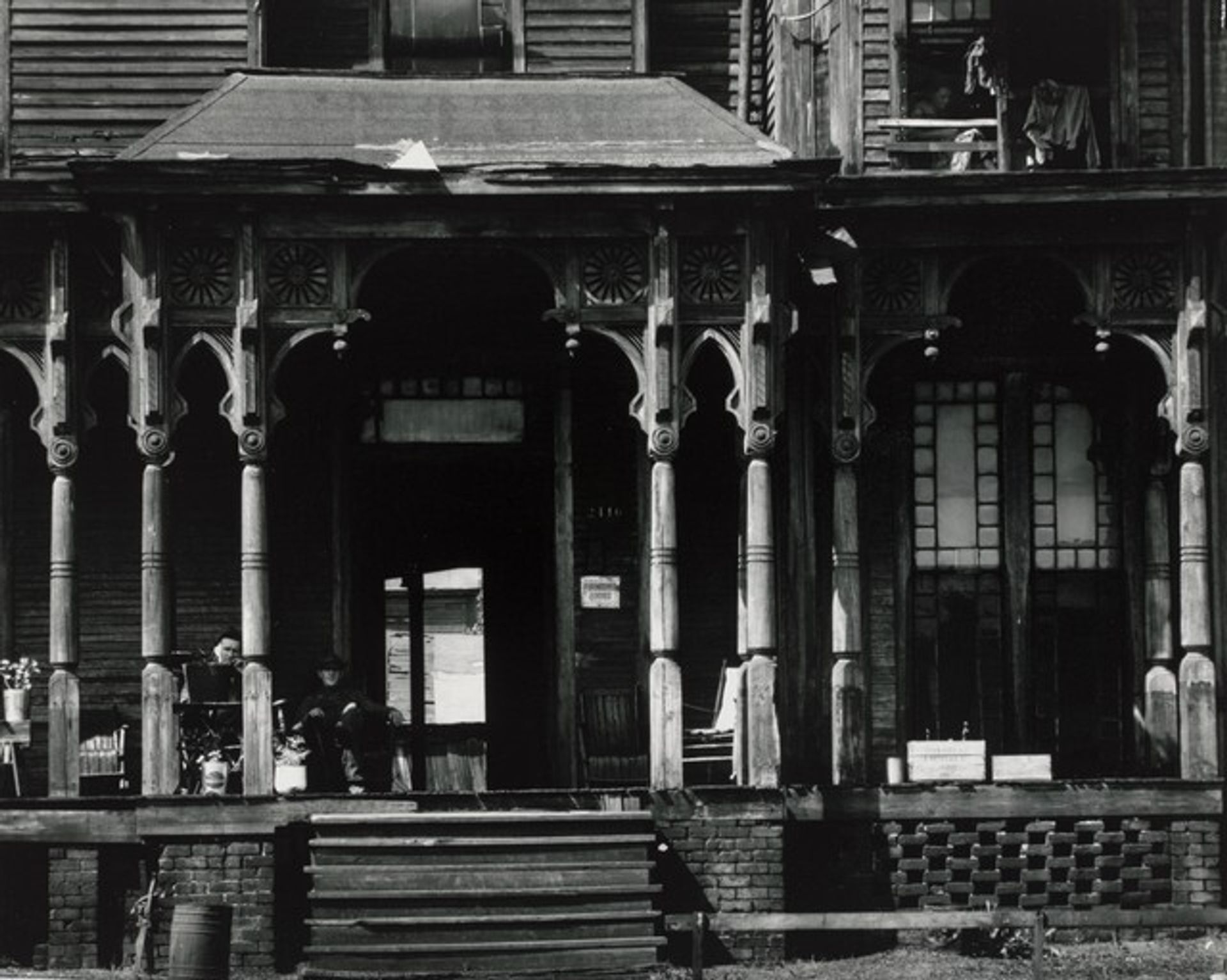 Birmingham Boarding House by Walker Evans