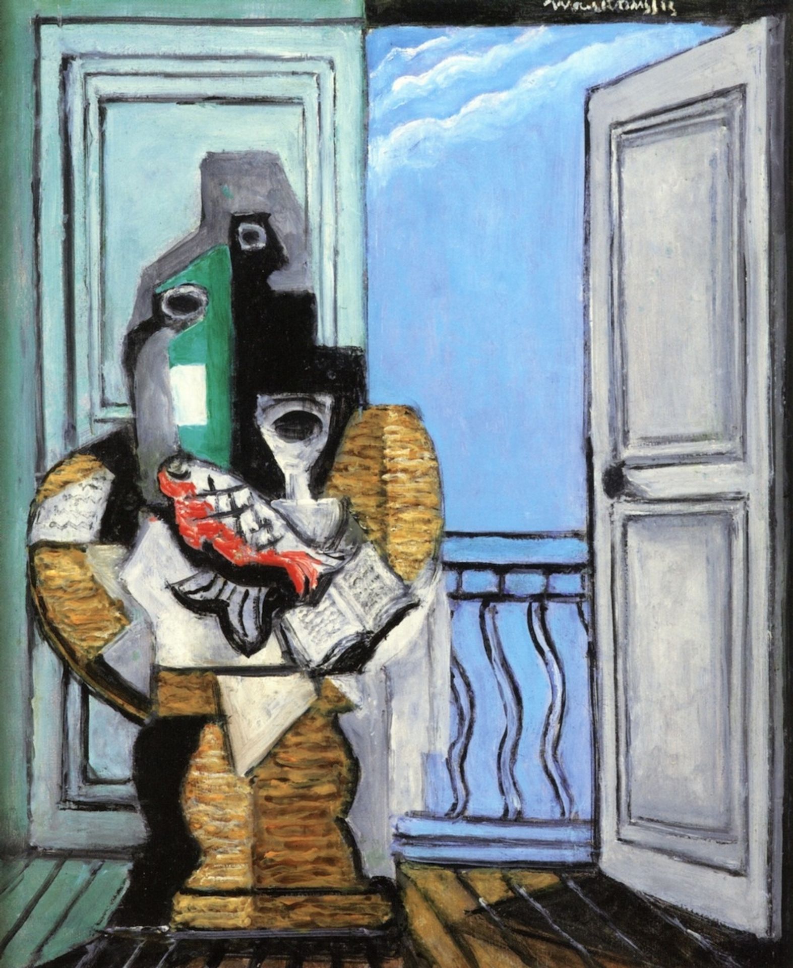 Still Life with Window by Louis Marcoussis