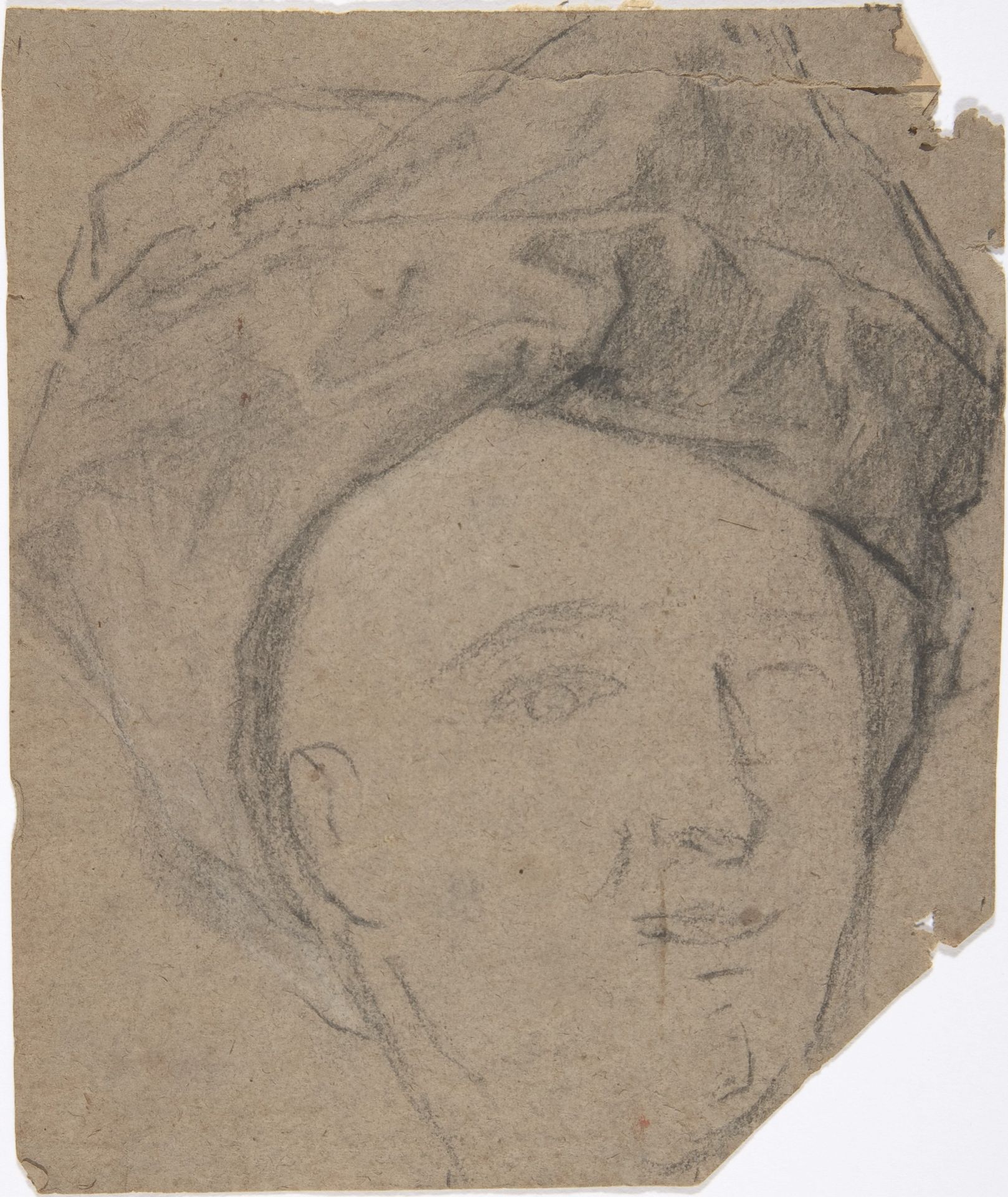 Sketch of Man in Turban by Anonymous
