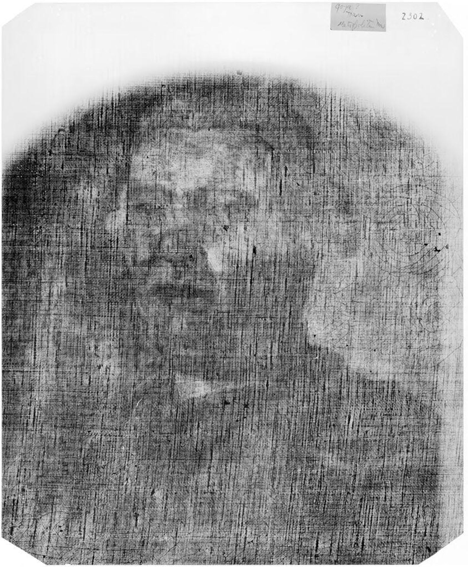 X-radiograph(s) of "Portrait of Lopez" by Artist of original: Francisco JosÃ© de Goya y Lucientes