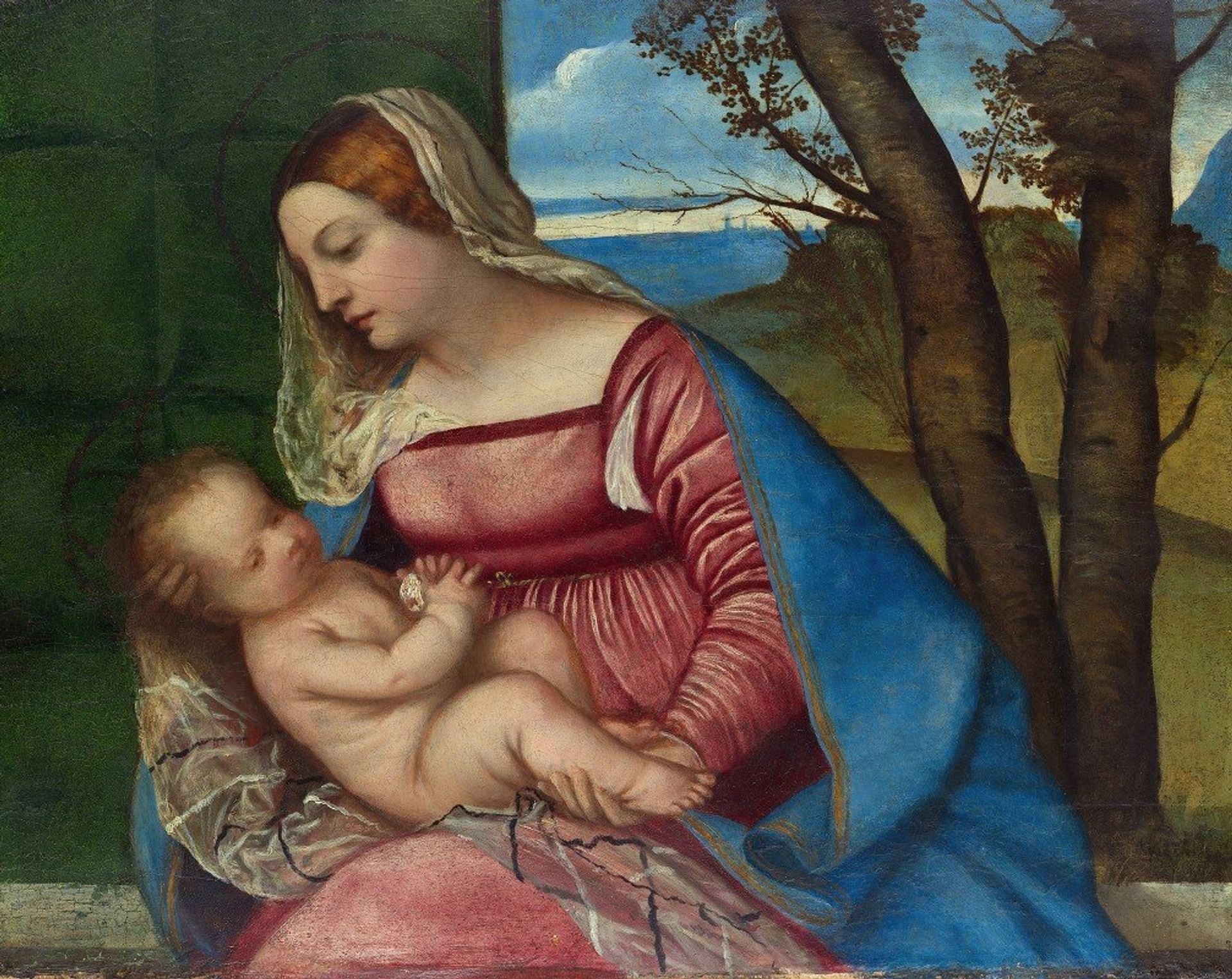 Madonna and Child by Titian