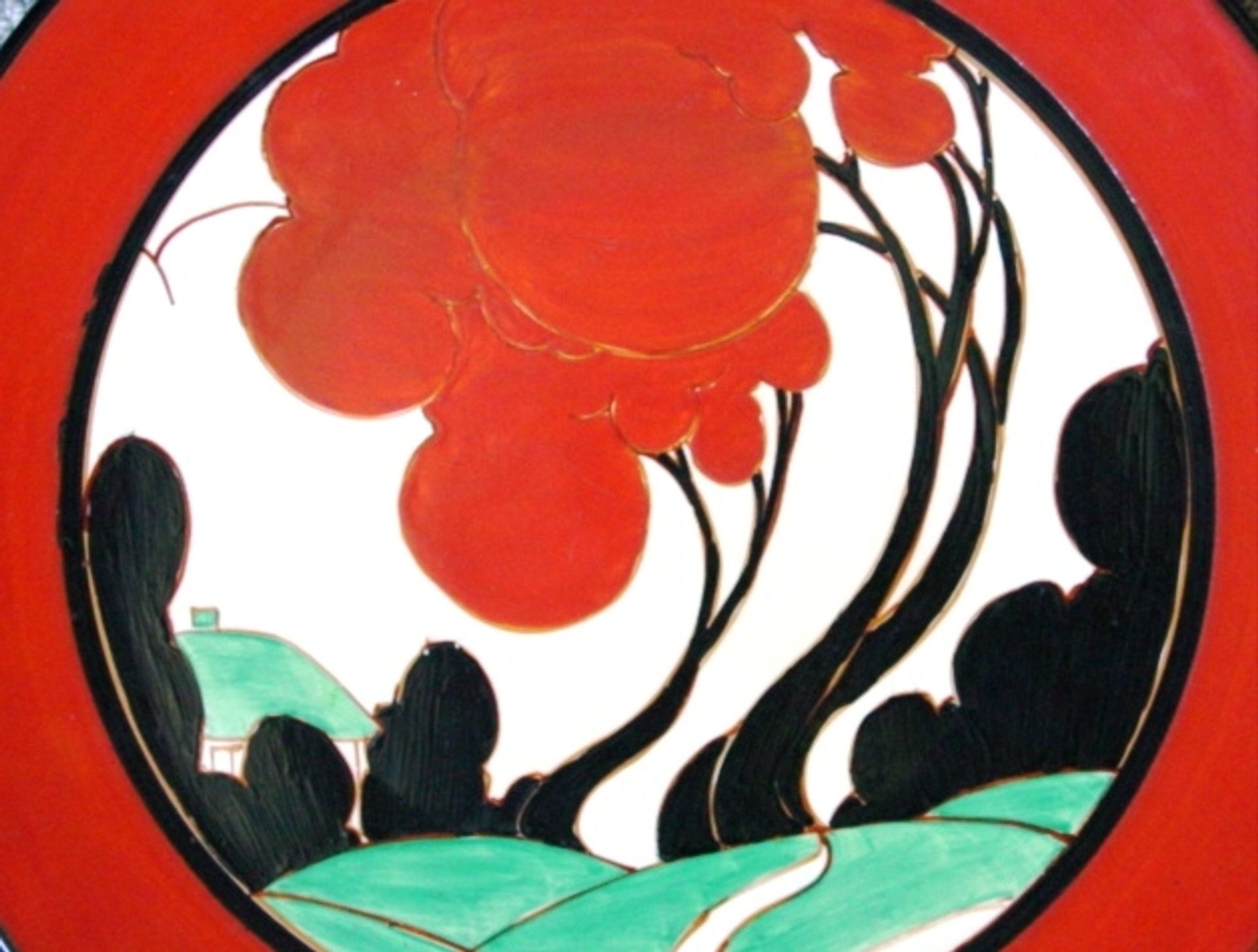 Autumn Pattern by Clarice Cliff