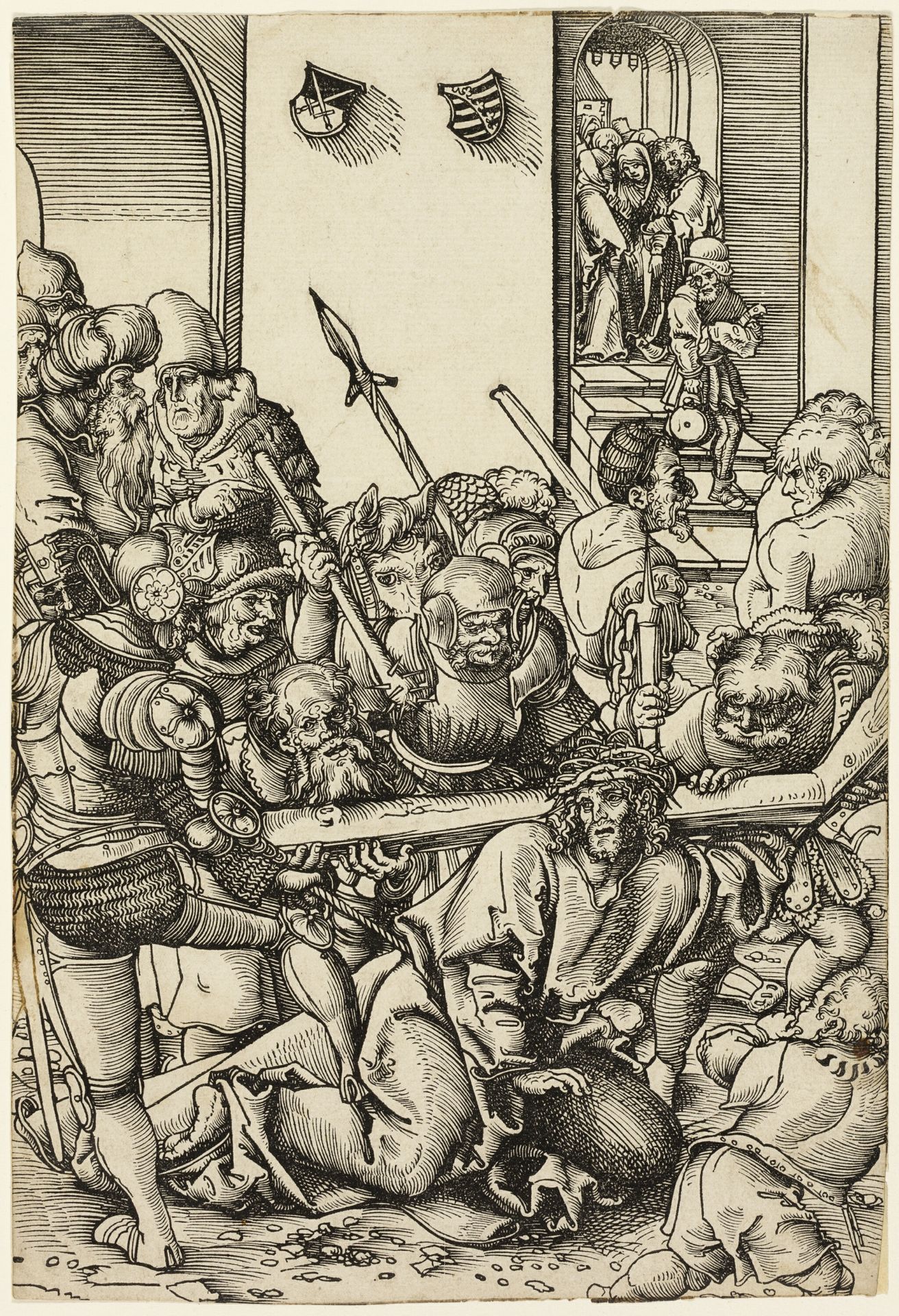 The Road to Calvary, from the Passion by Lucas Cranach the Elder
