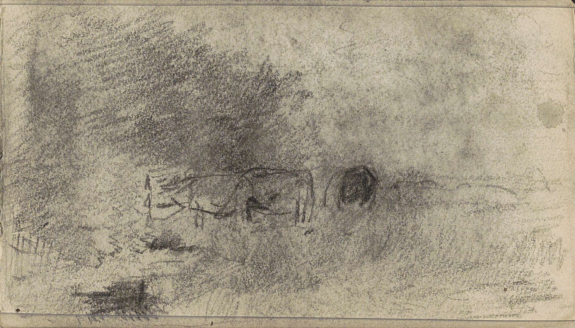 Koeien in een weiland by Anton Mauve