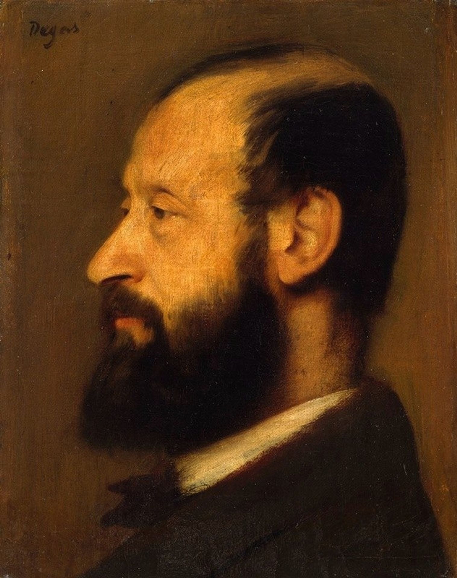 Joseph-Henri Altès by Edgar Degas