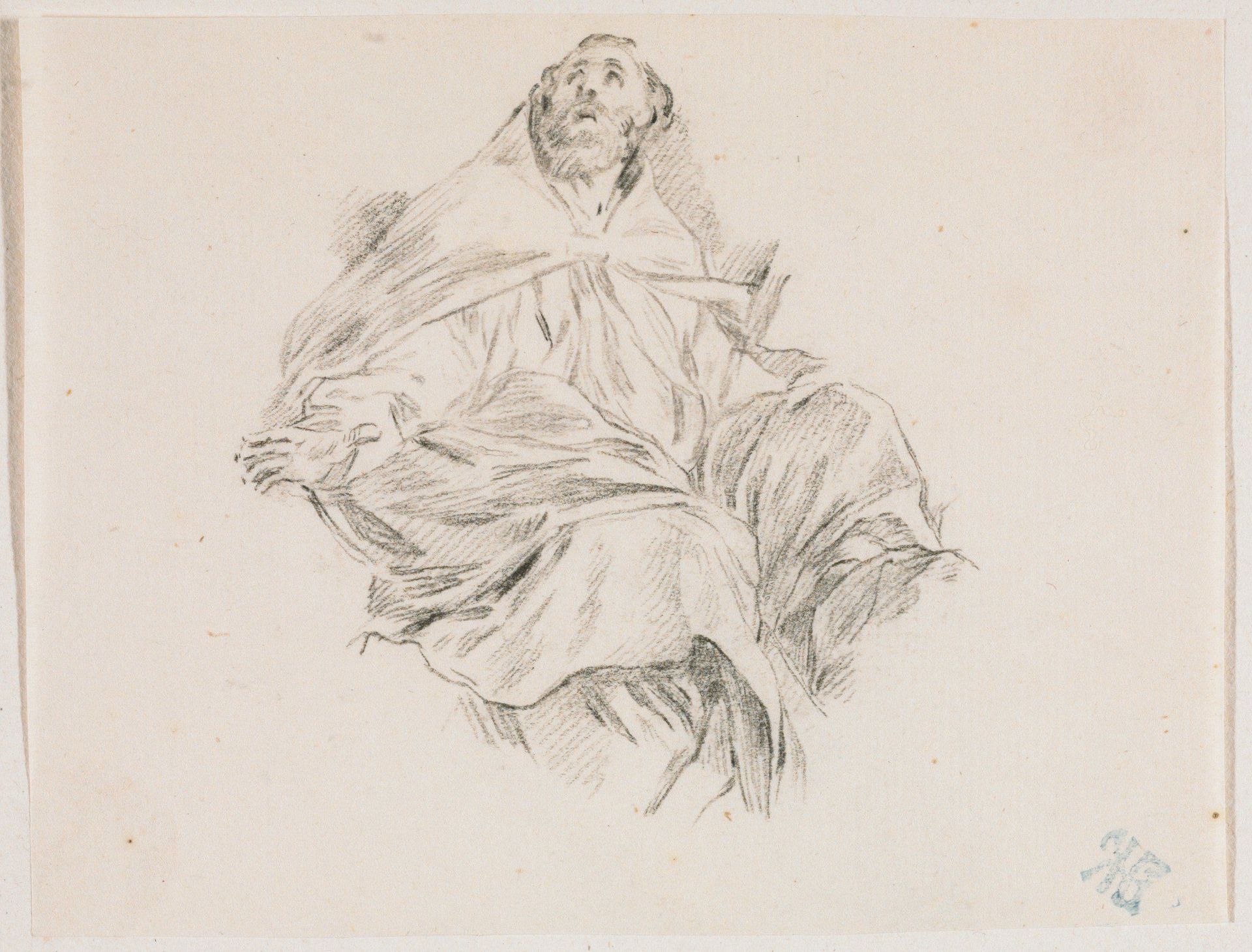 Saint Augustine by Charles-Nicolas Cochin II