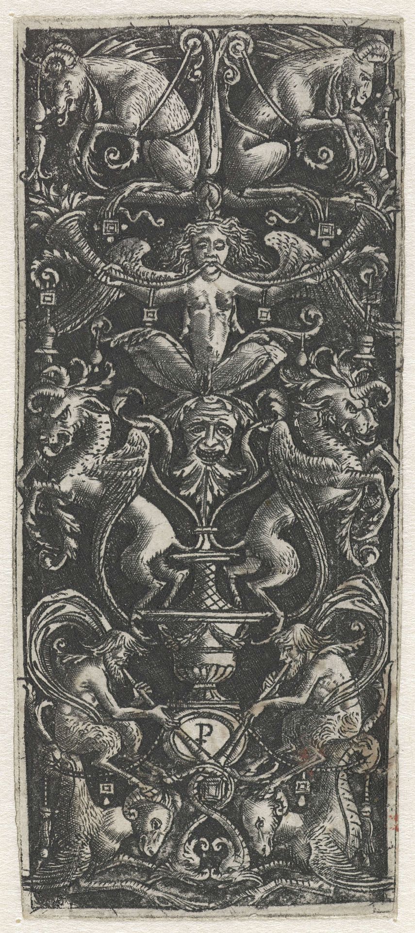Margaretha van Henegouwen te paard by Anonymous