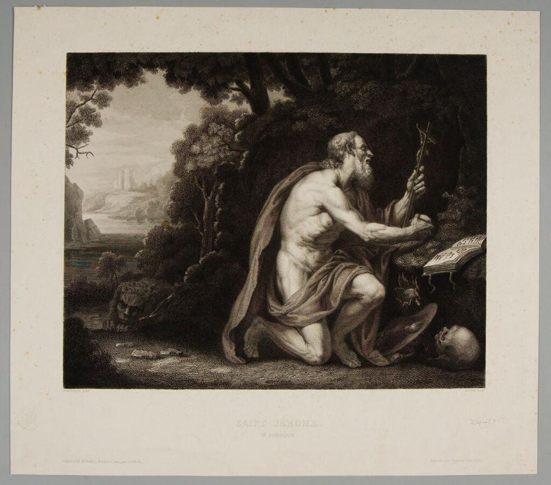 Saint JÃ©rome by Jean Marie Leroux