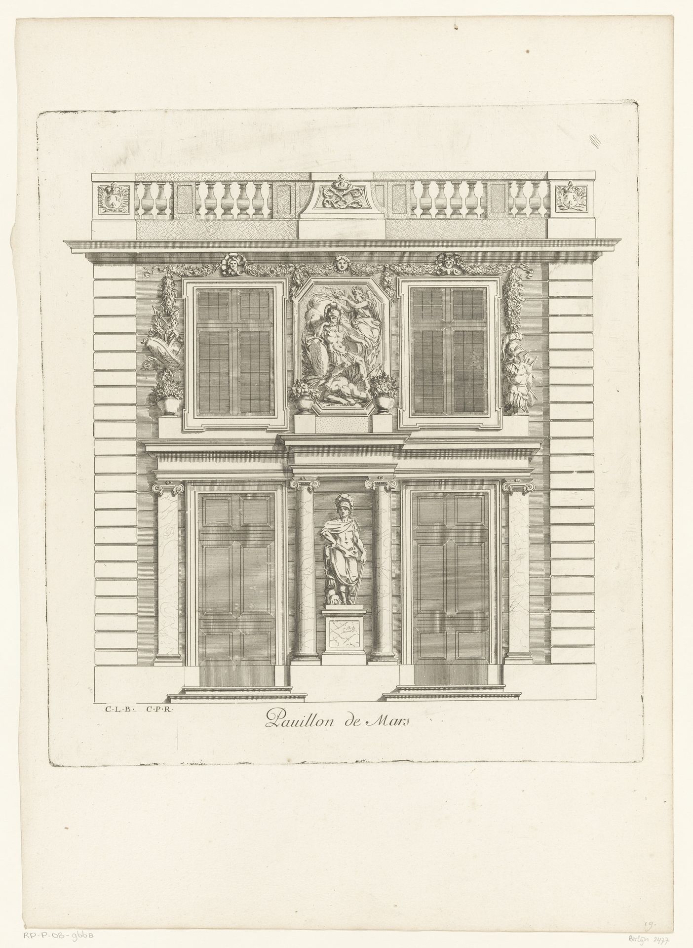 Paviljoen van Mars by Louis de Châtillon
