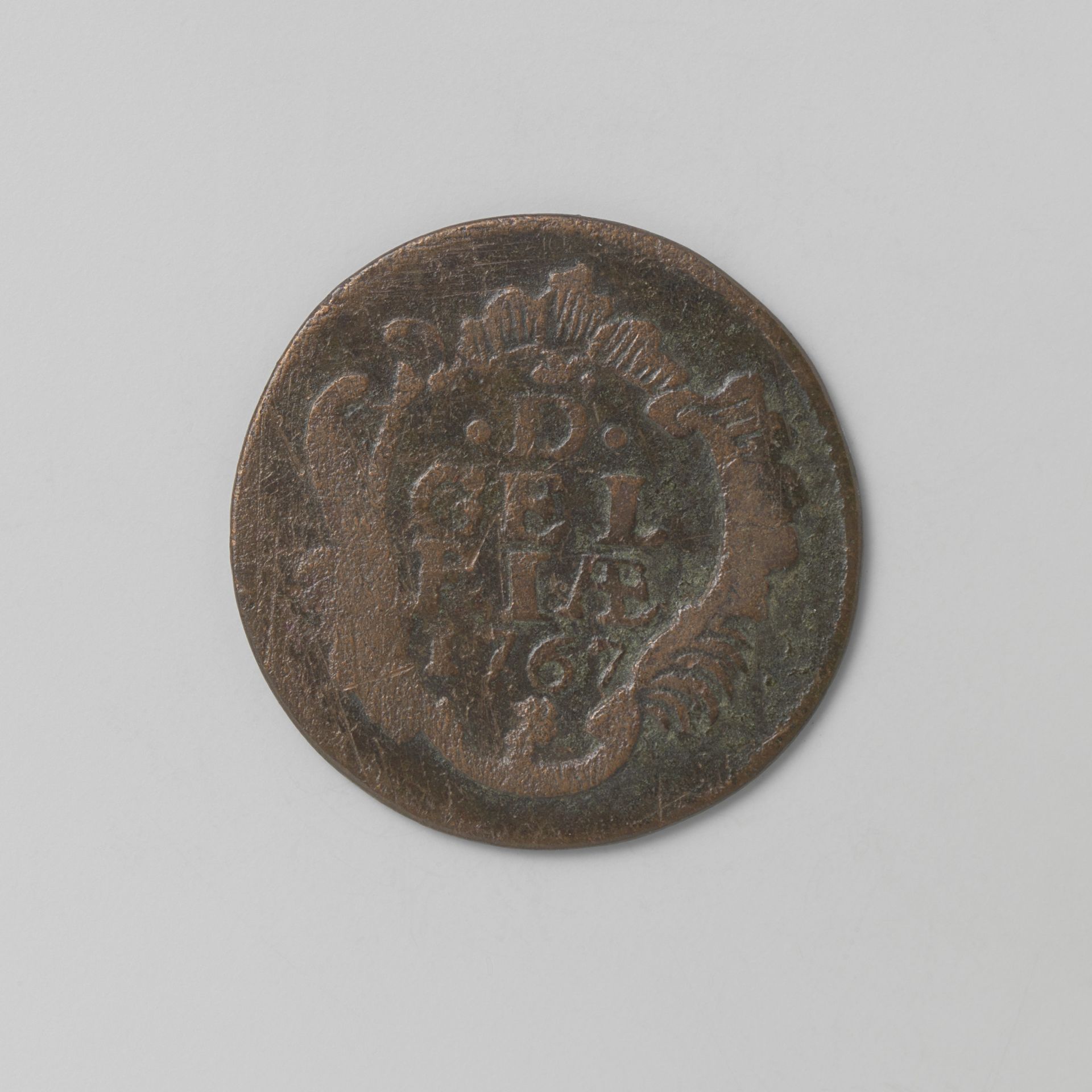 Gelderse duit, 1767 by Provincie Gelderland