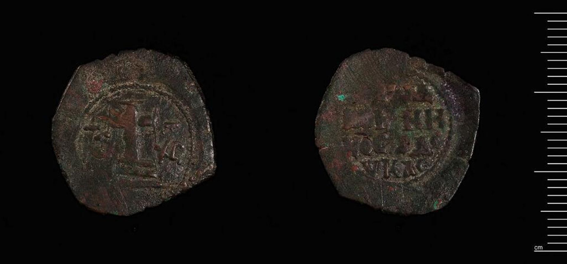 Copper Half Tetarteron of John Komnenos-Doukas of Thessalonike by John Komnenos-Doukas