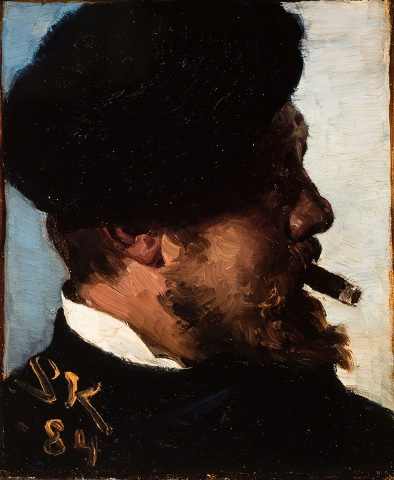 Fritz Stoltenberg by Peder Severin Krøyer