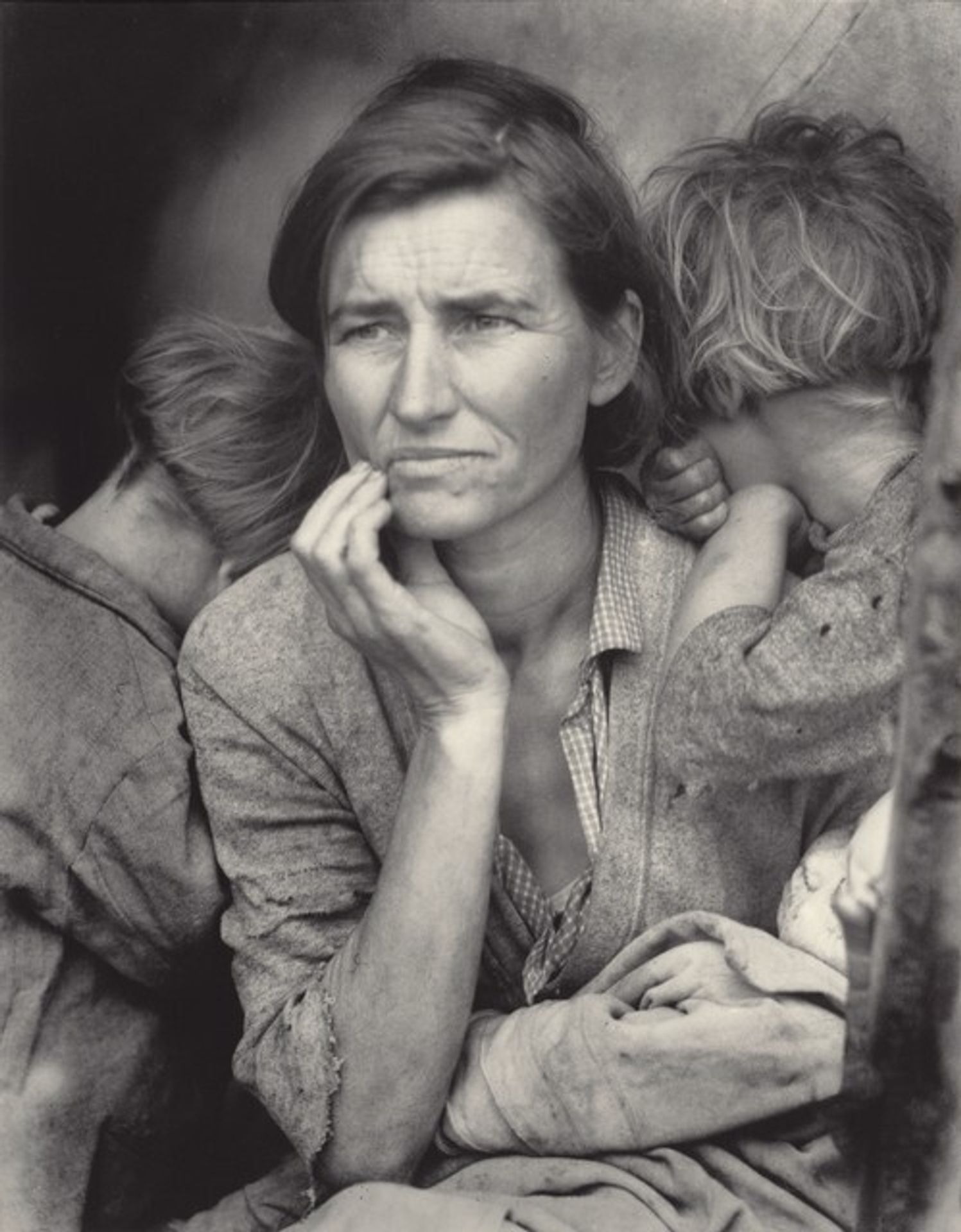 Migrant agricultural worker's family, Nipomo, California by Dorothea Lange