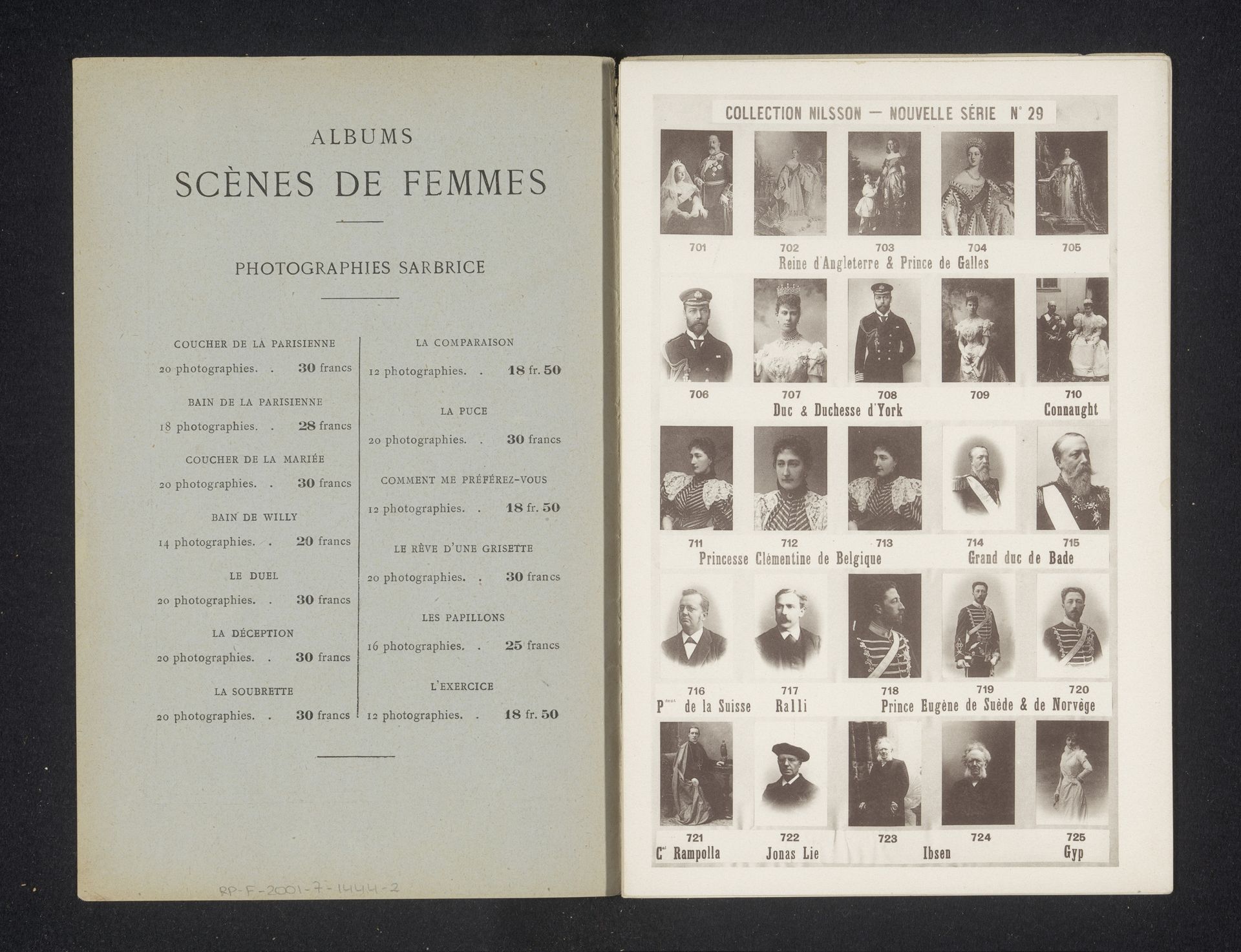 25 portretten van George V van Engeland, reproducties van schilderijen van portretten van koningin Victoria van Engeland, Clementine van België, Frederik I van Baden, Eugenius van Zweden en anderen by Anonymous