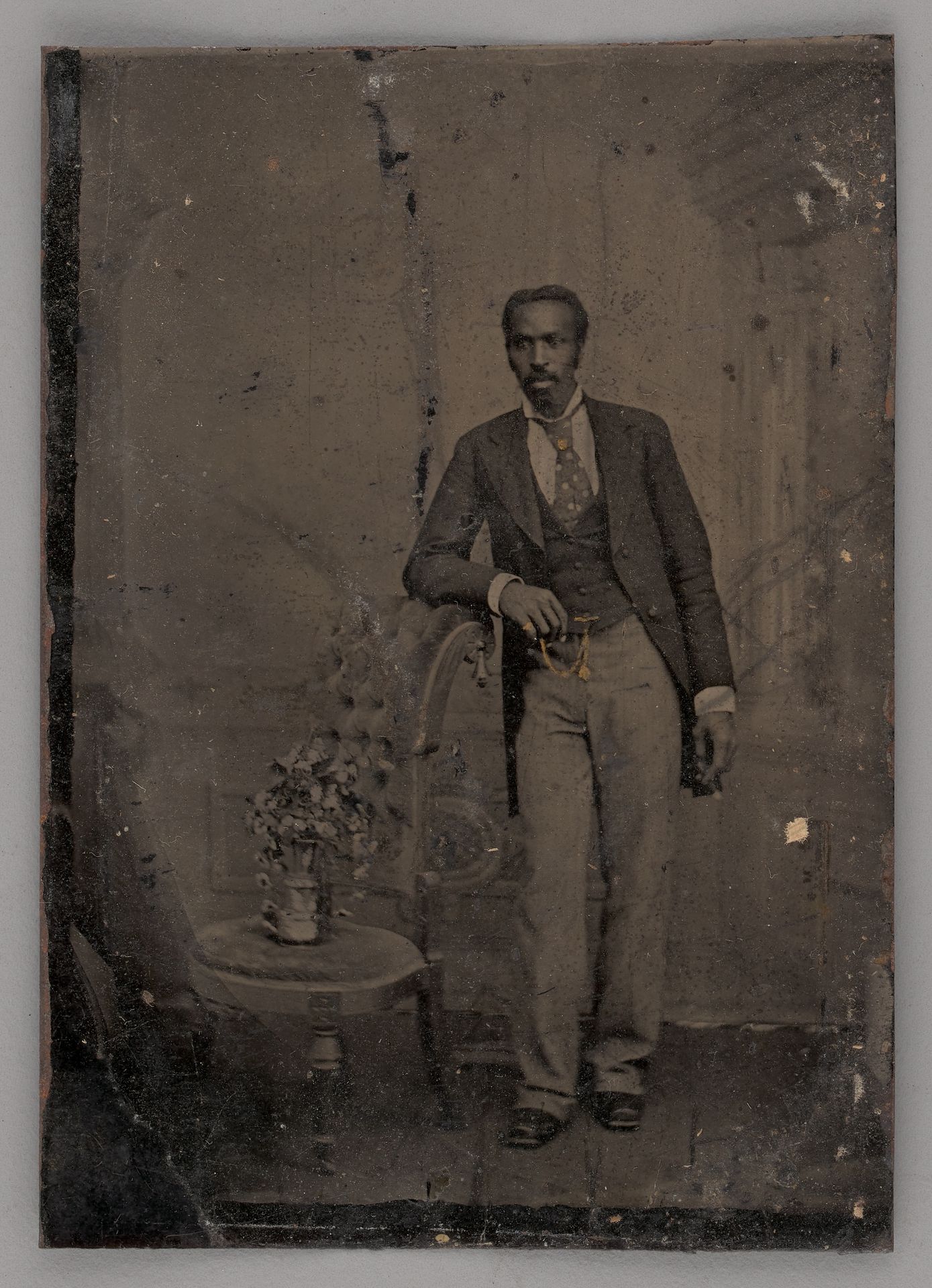 Untitled (Portrait of a Standing Man) by Anonymous