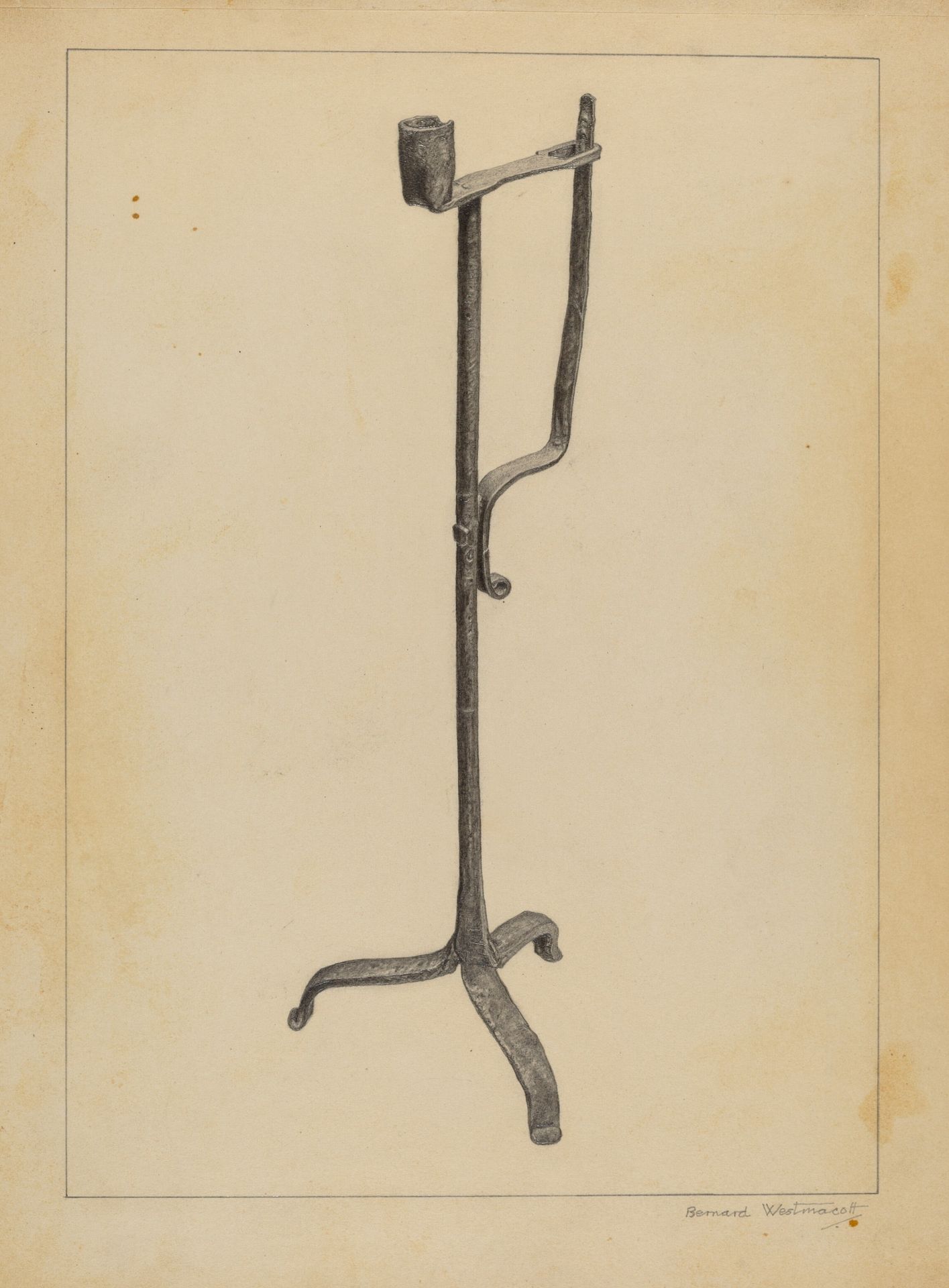 Candle Holder by Bernard Westmacott