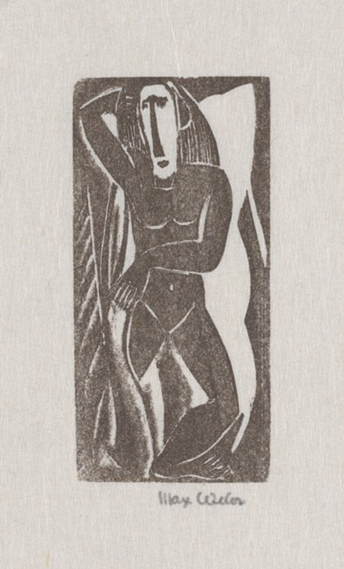 Standing Nude by Max Weber