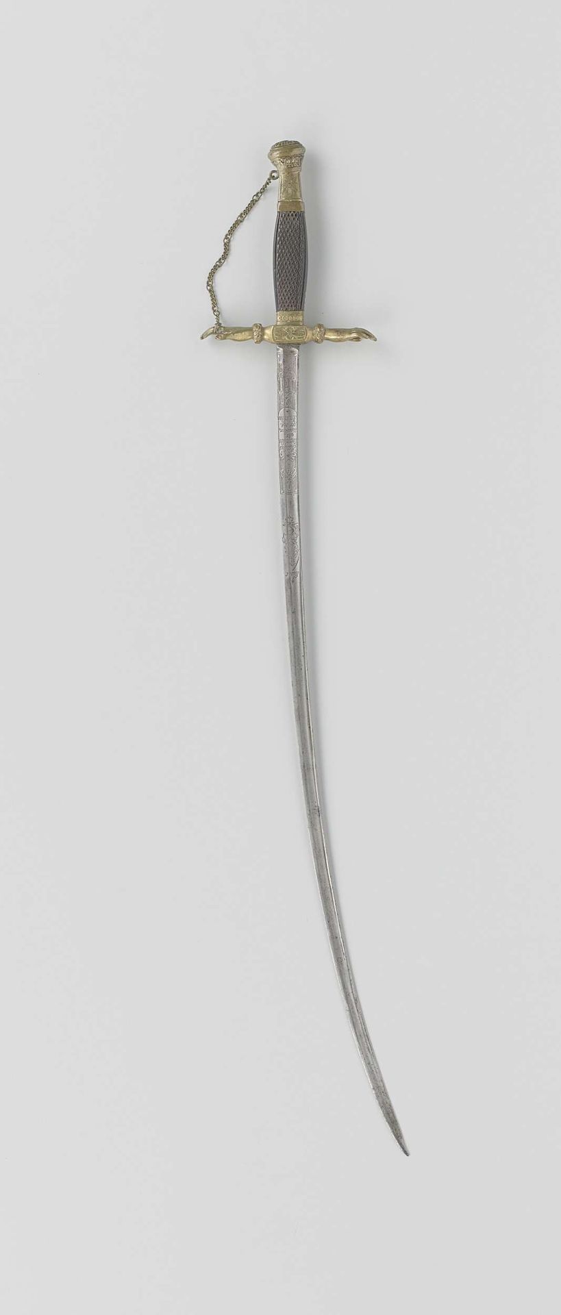 Ponjaard, pareerstang eindigend in handjes by Jacobus (Senior) Coenraads