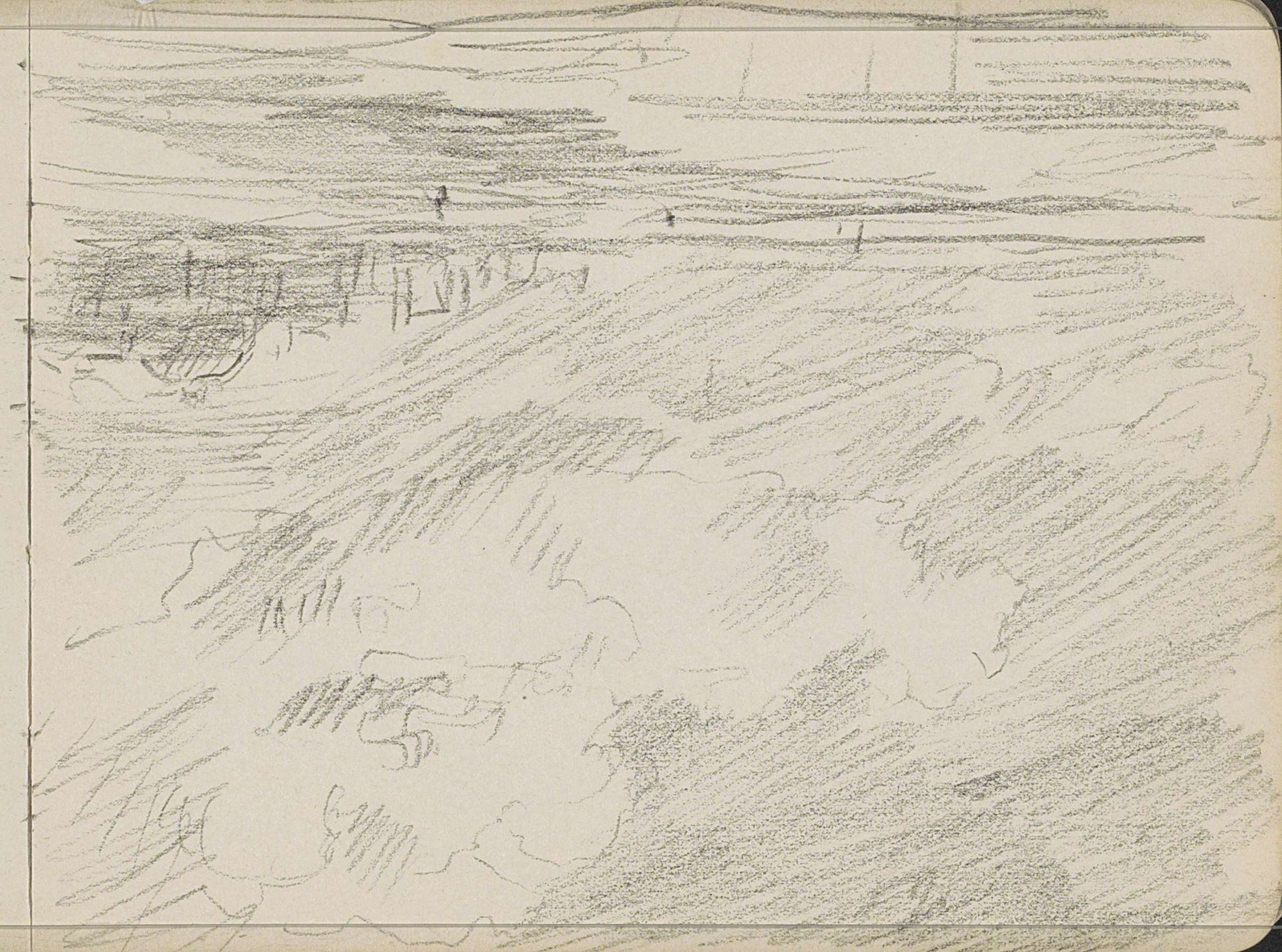 Strandgezicht met het Kurhaus te Scheveningen by Johan Antonie de Jonge