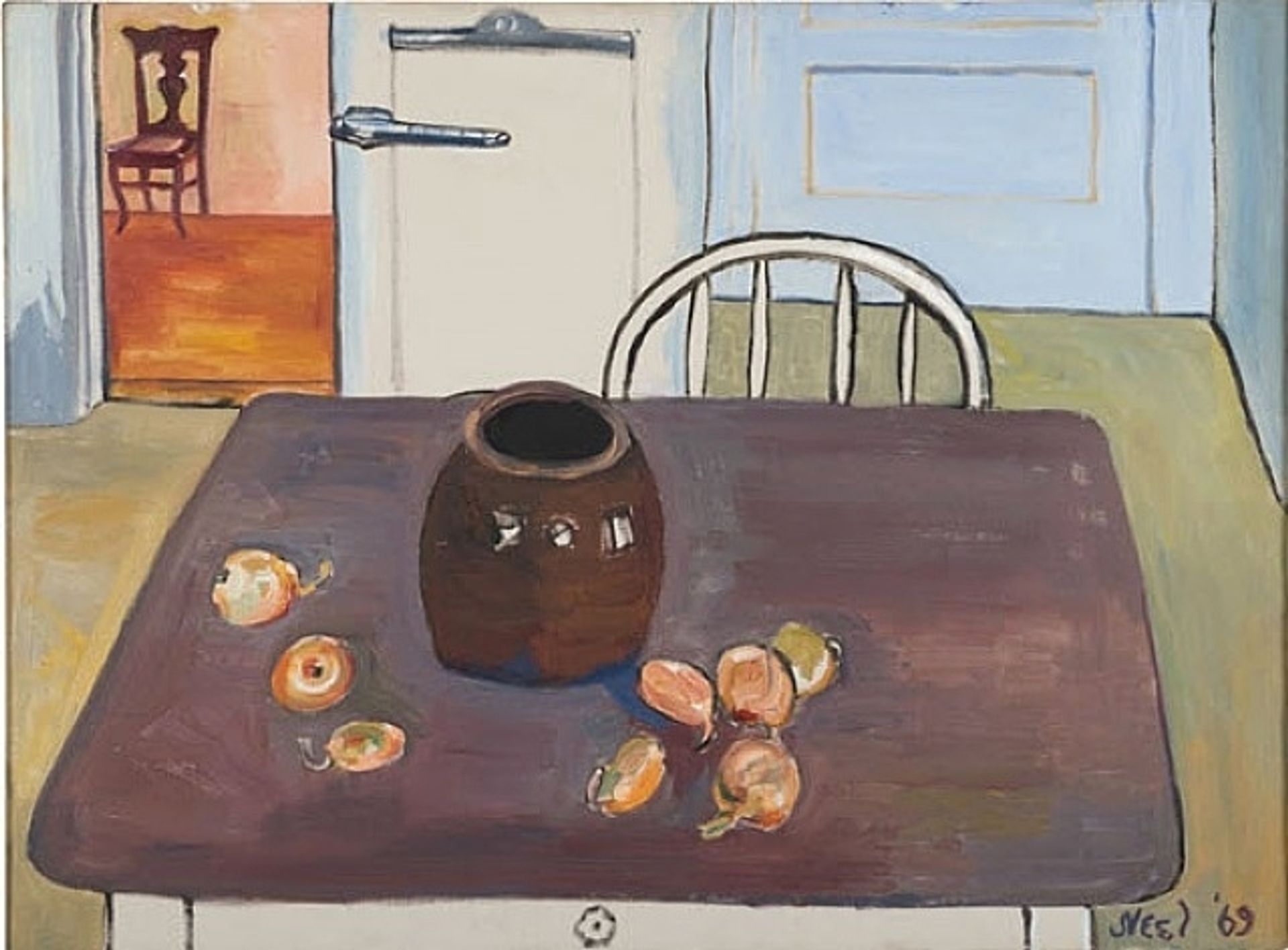 Still Life Spring Lake by Alice Neel