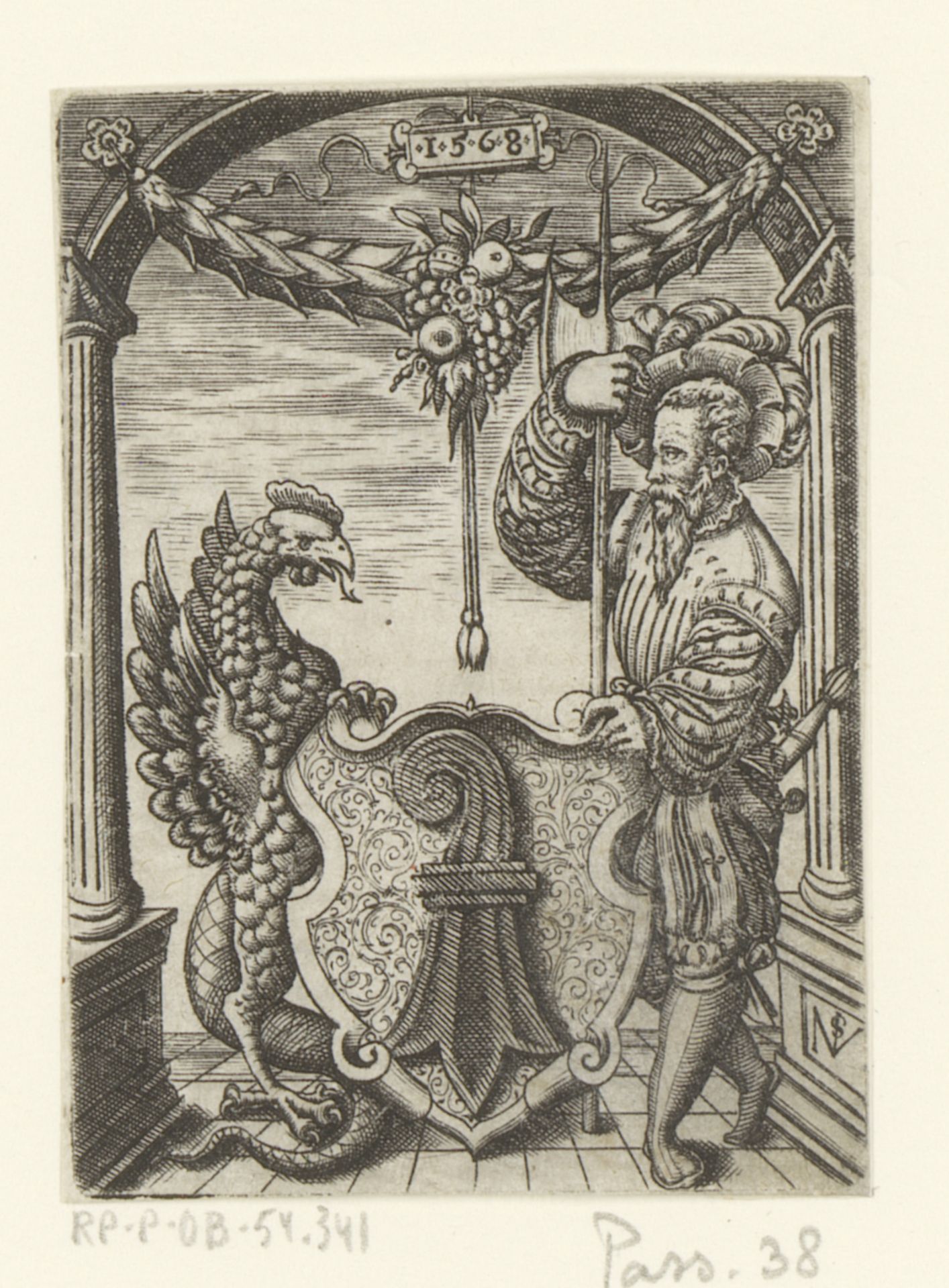 Stadswapen van Bazel by Nikolaus Solis