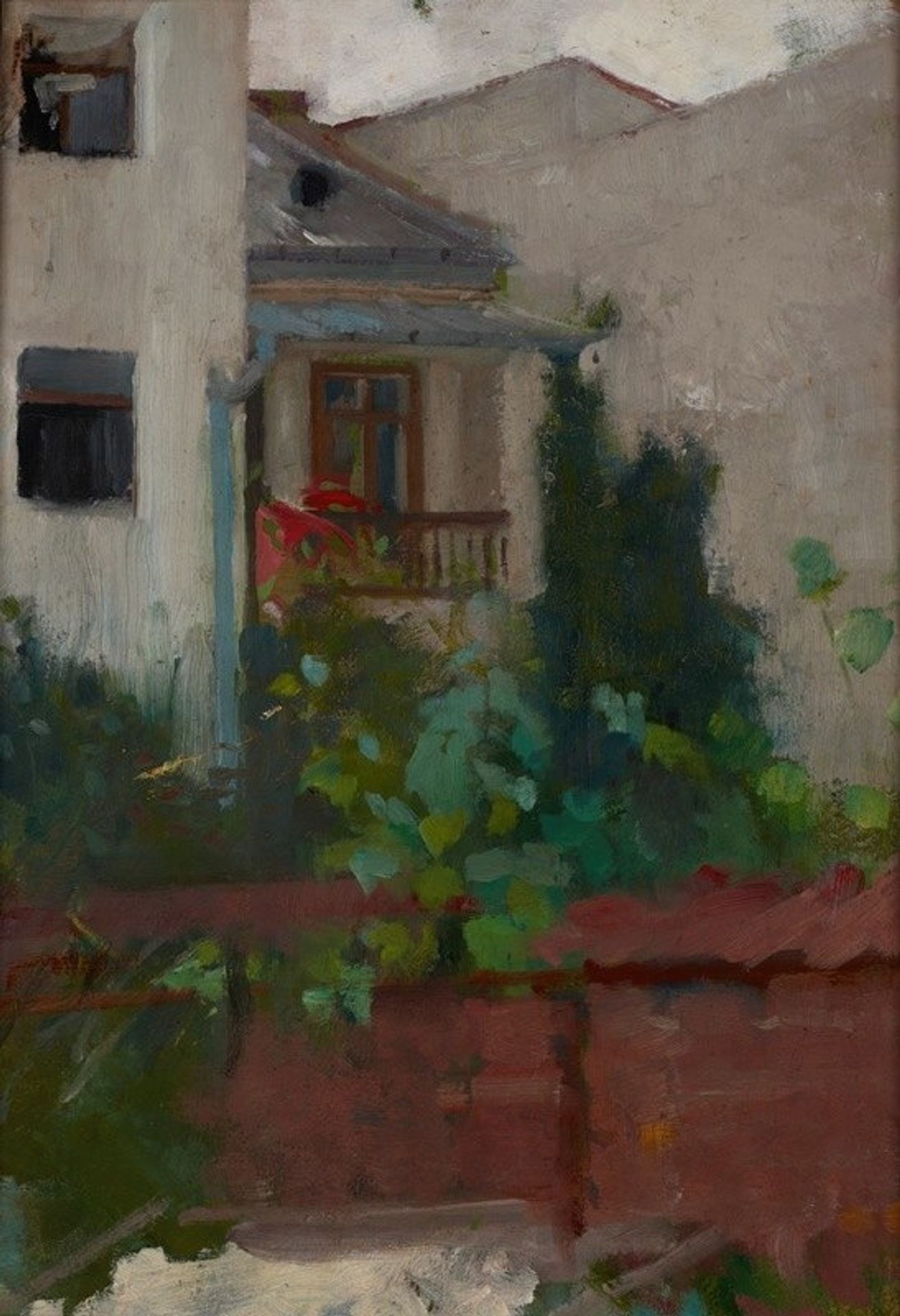 Architectural Landscape by Olga Boznanska