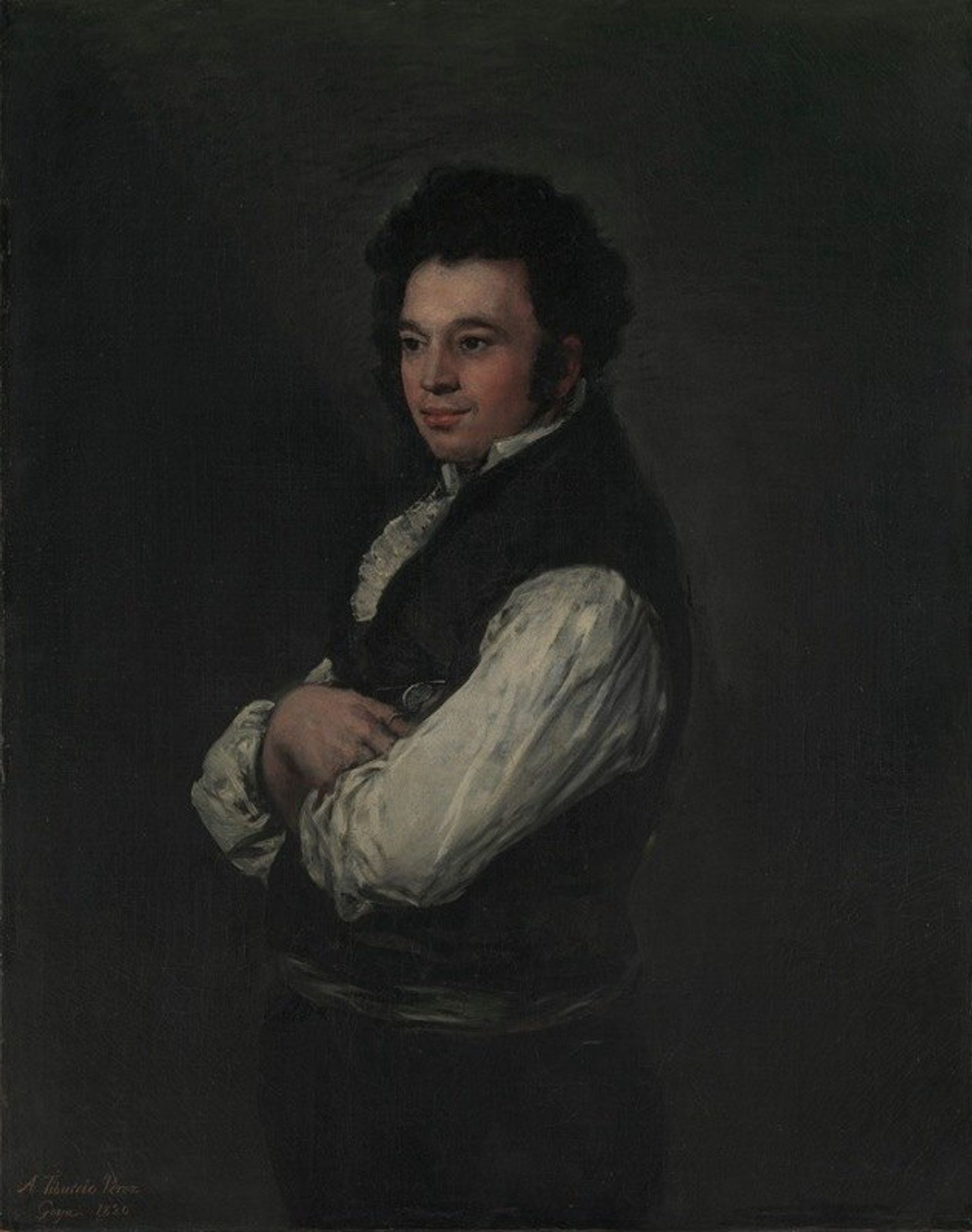 Tiburcio Pérez y Cuervo by Francisco de Goya