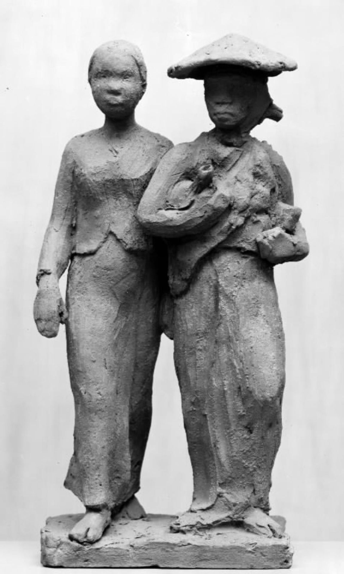 Walking Malayan Couple by Svend Rathsack