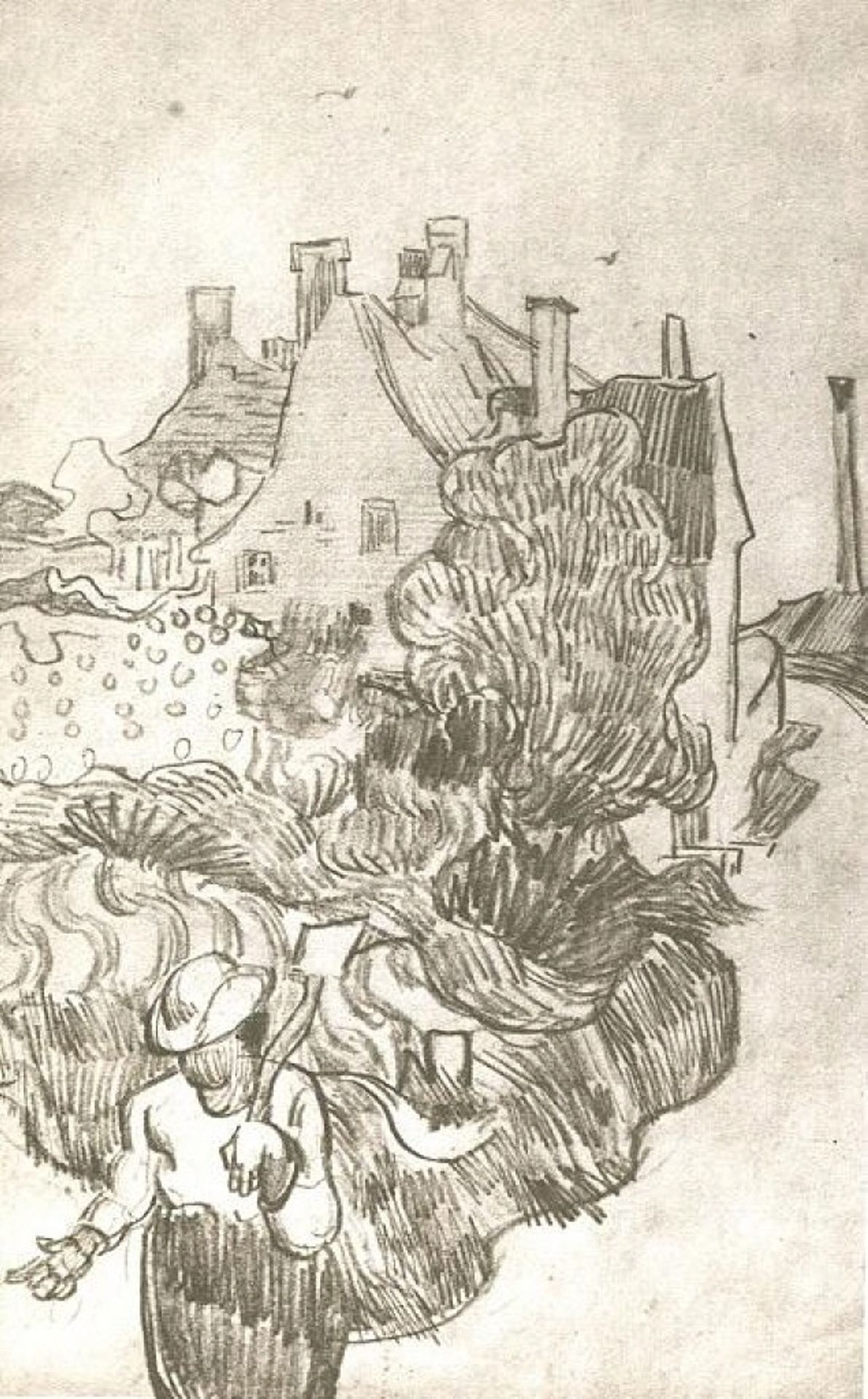 A House at Auvers by Vincent van Gogh