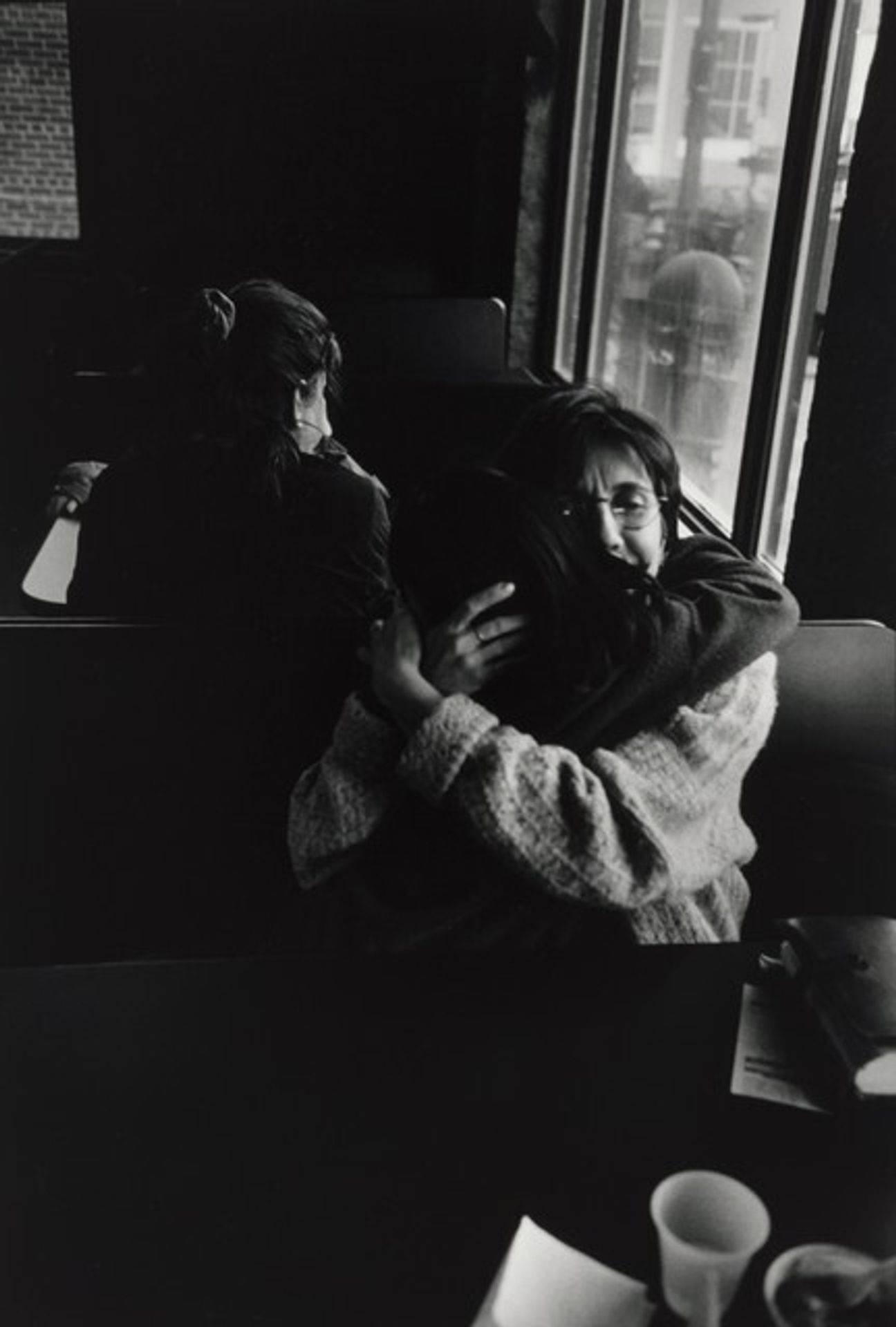 Boston (Three weeks after her operation, Sharon and her young friend celebrate with some ice cream.) by Betsy Karel