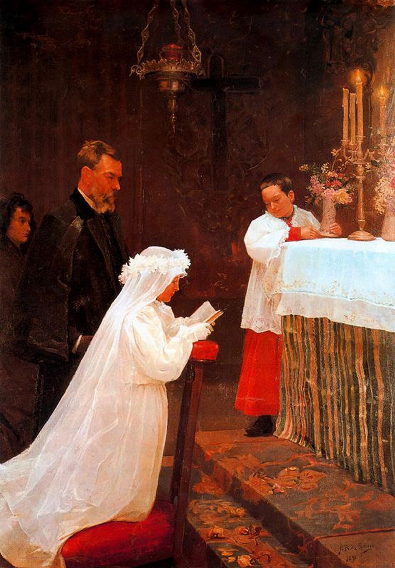 First Communion by Pablo Picasso