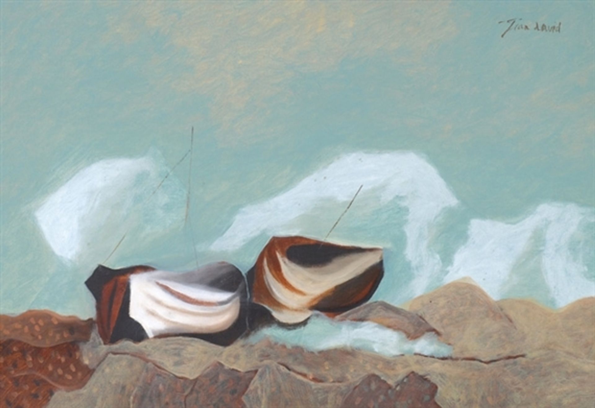 Boats by Jean David