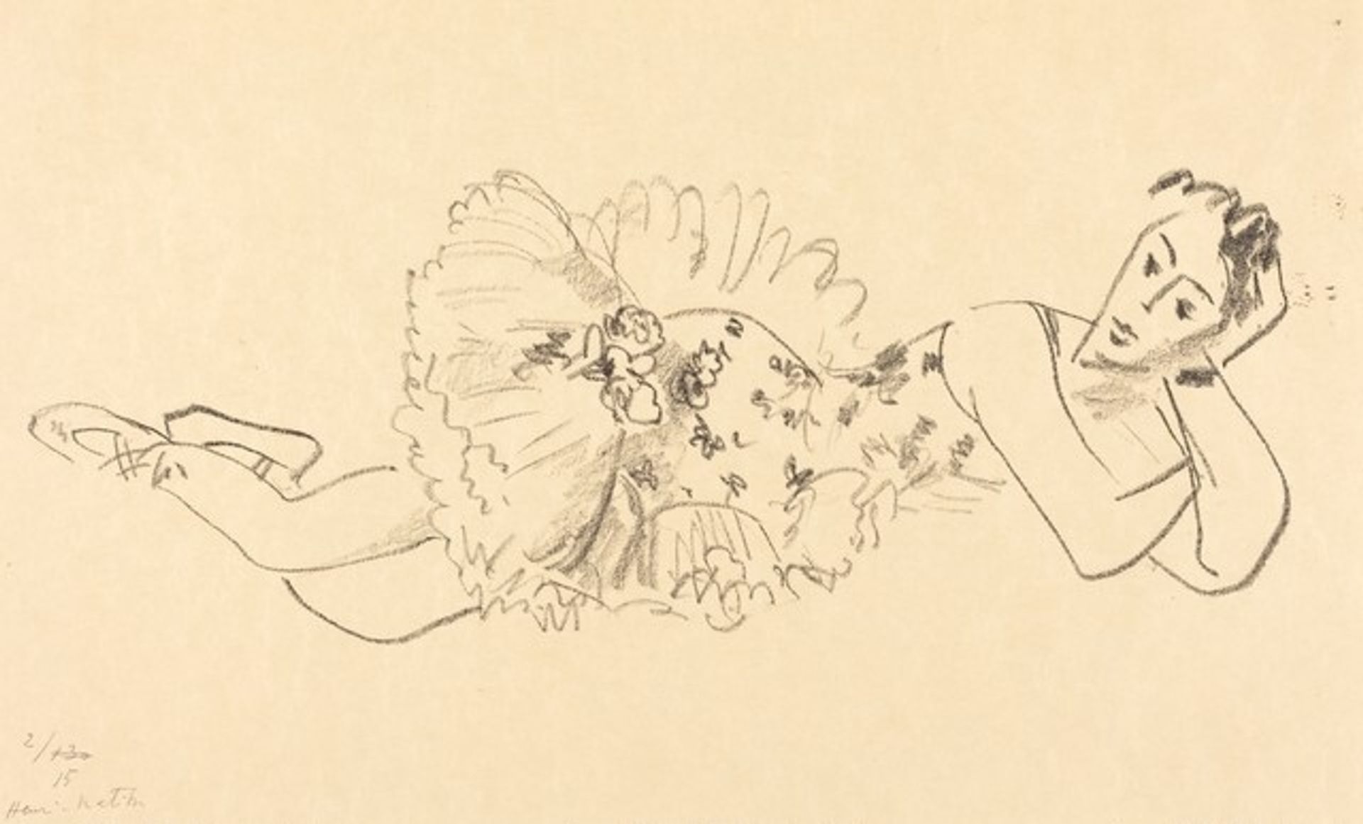 Dix Danseuses VII by Henri Matisse