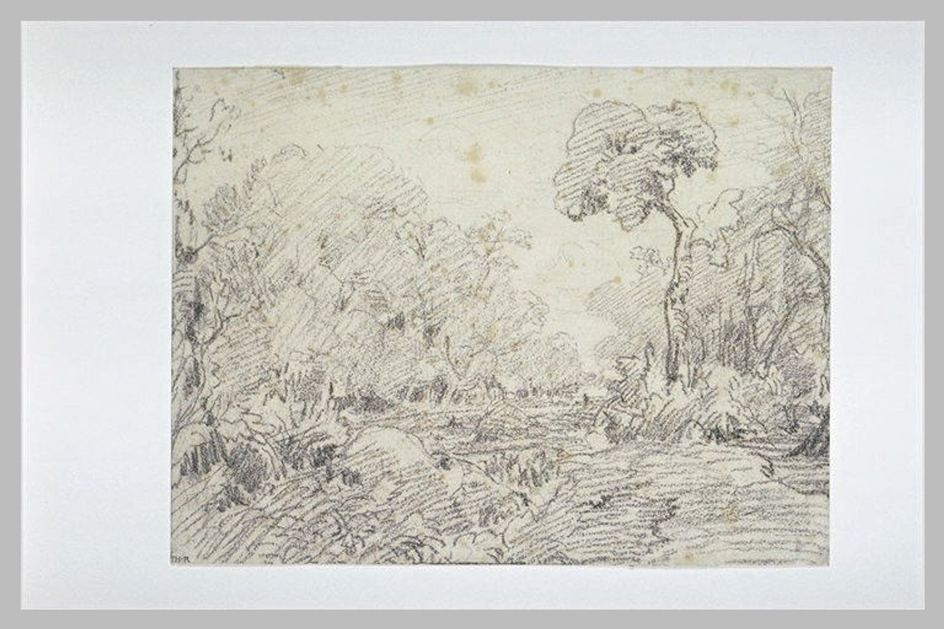 Landscape by Theodore Rousseau