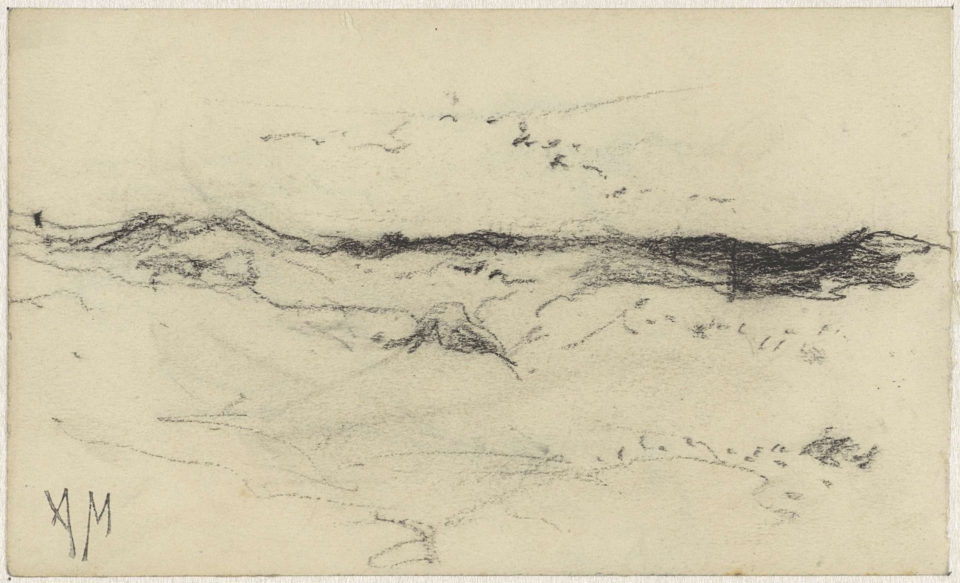 Landschap by Anton Mauve
