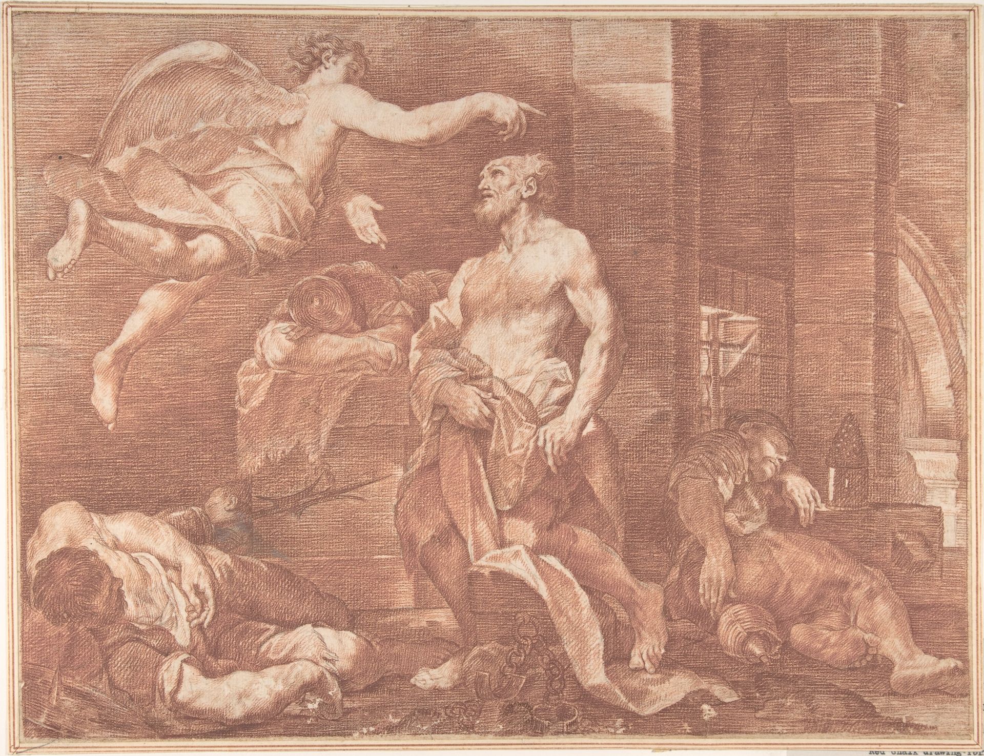 Saint Peter Released from Prison by Anonymous