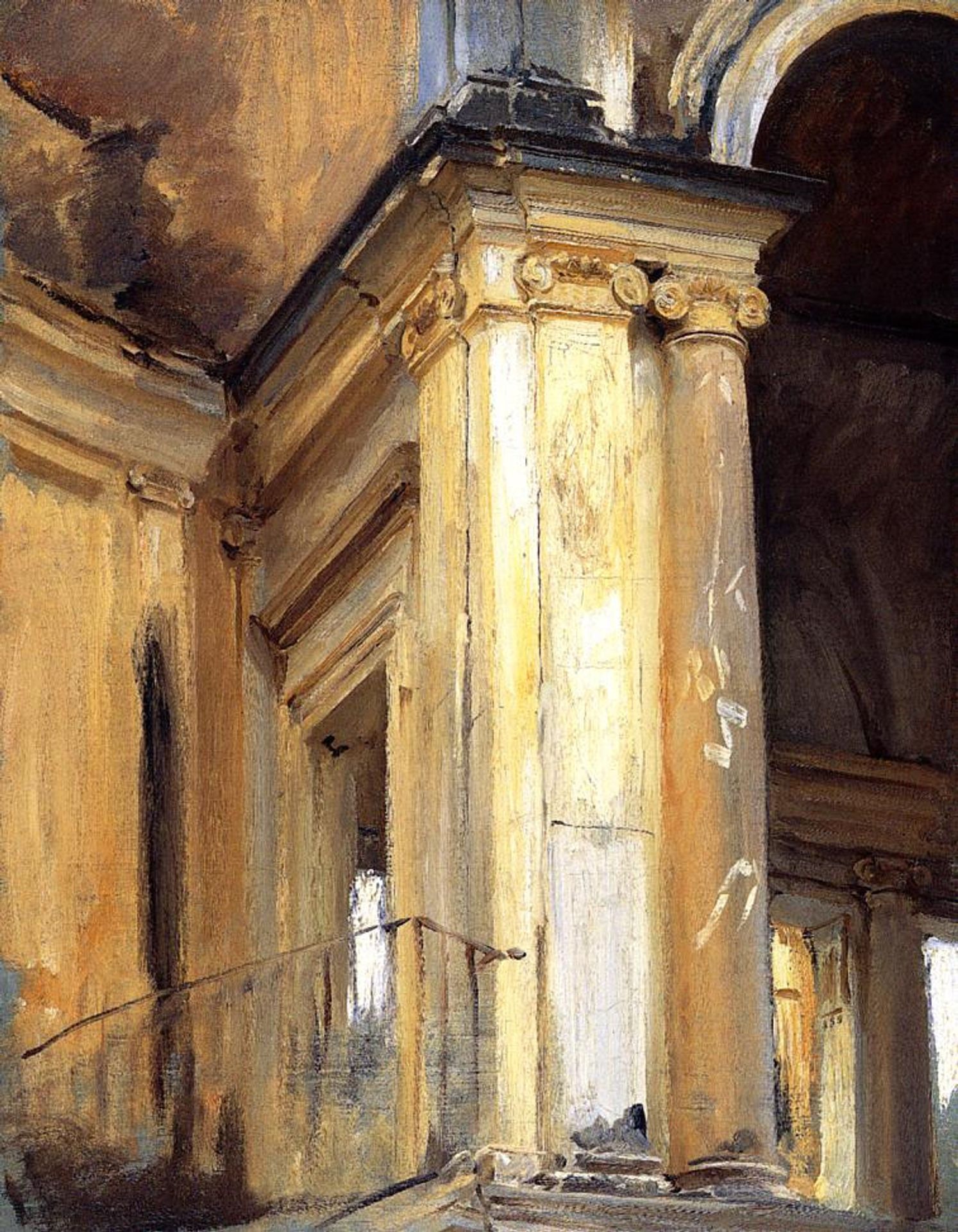 Roman Architecture - John Singer Sargent | Artera | AskArtera