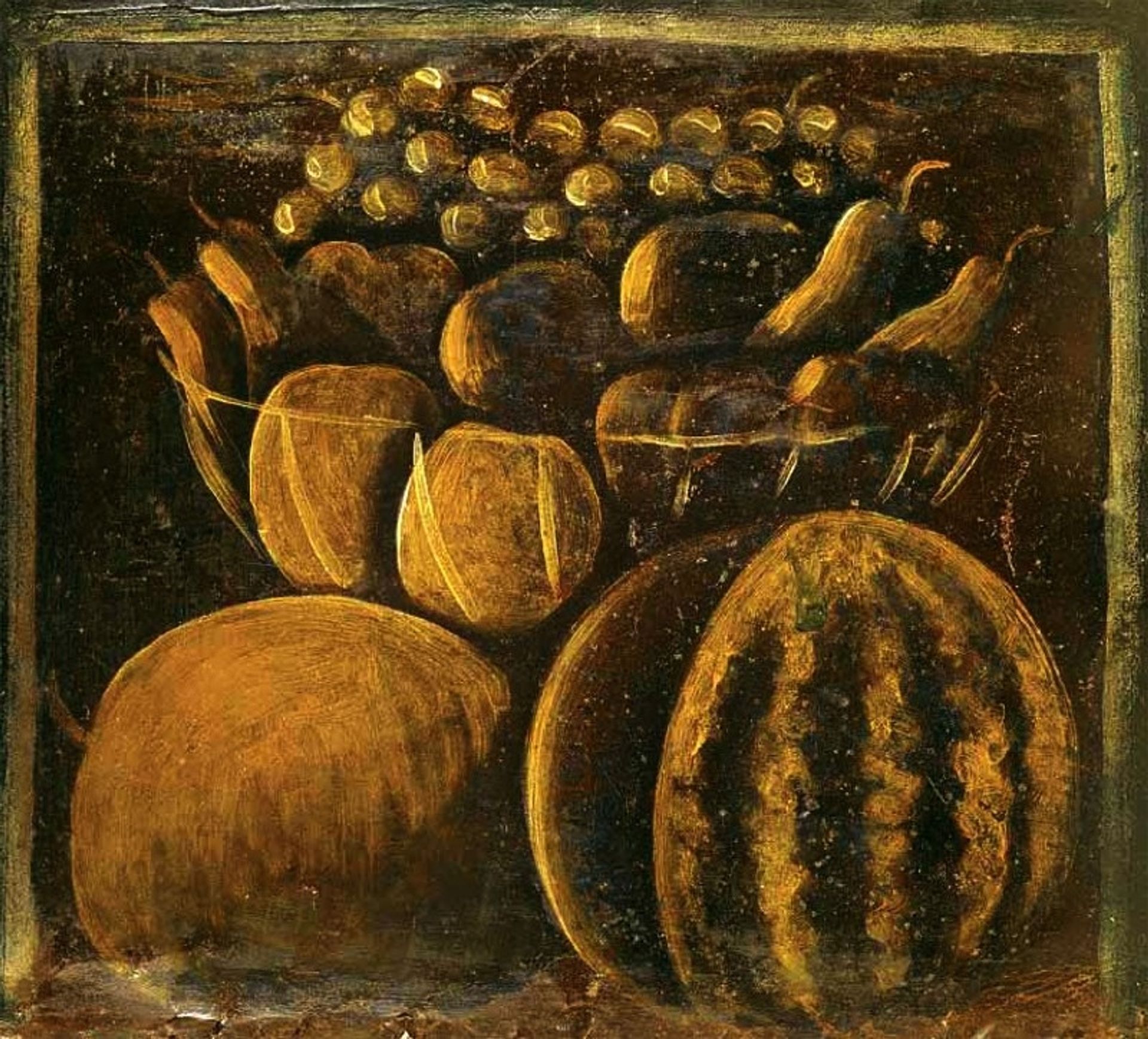 Still life by Niko Pirosmani