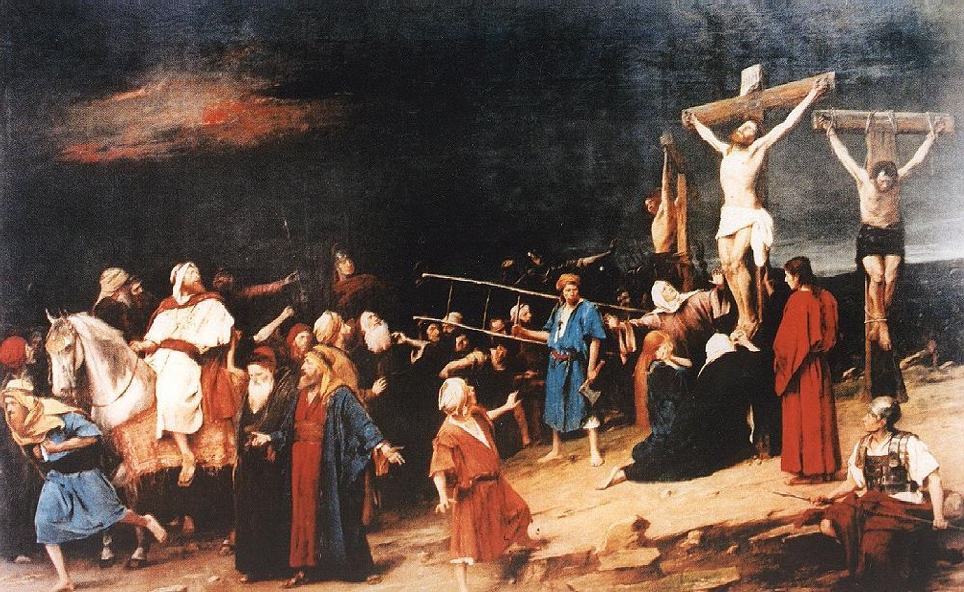 Golgota by Mihaly Munkacsy
