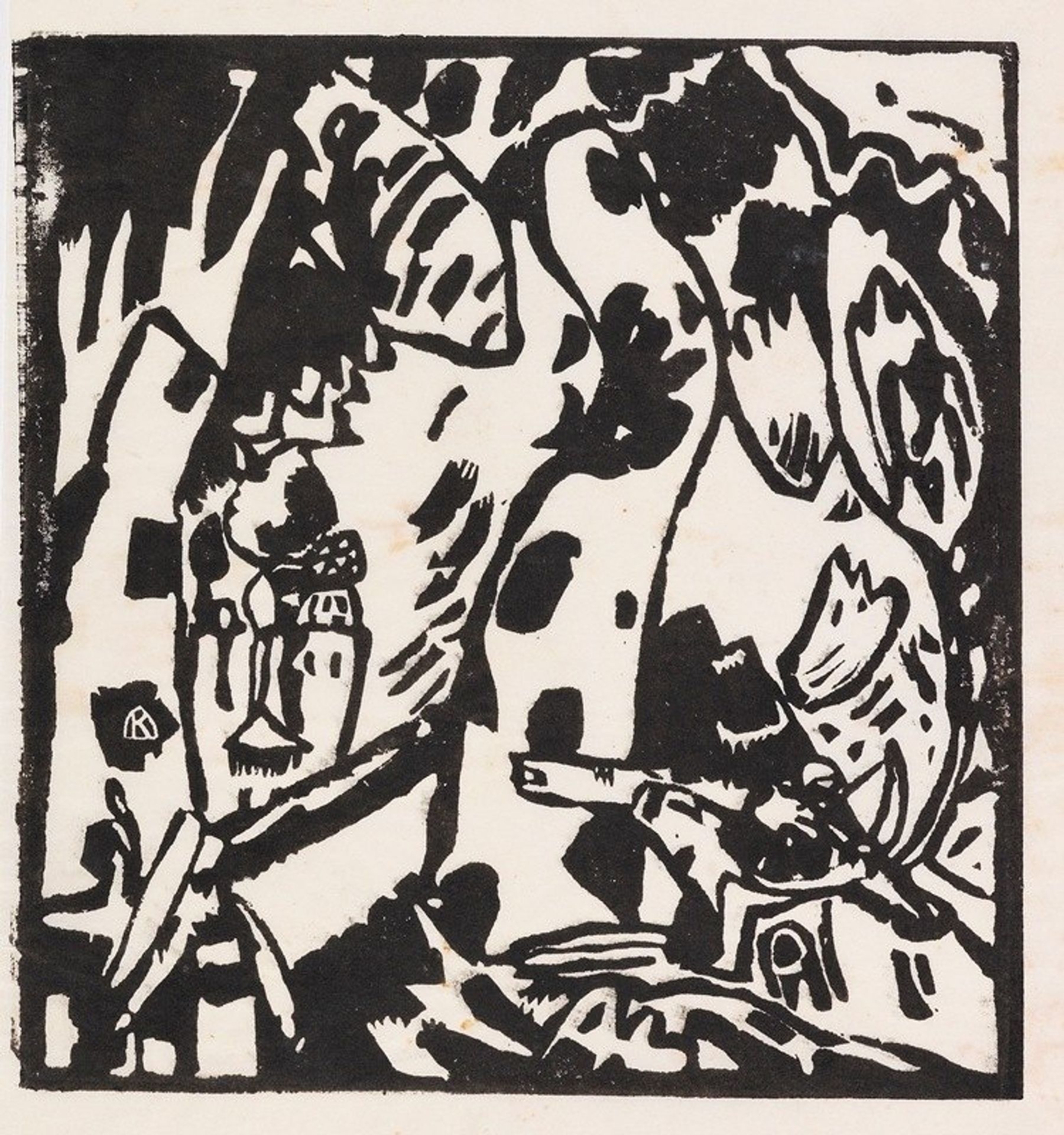 Bogenschütze by Wassily Kandinsky