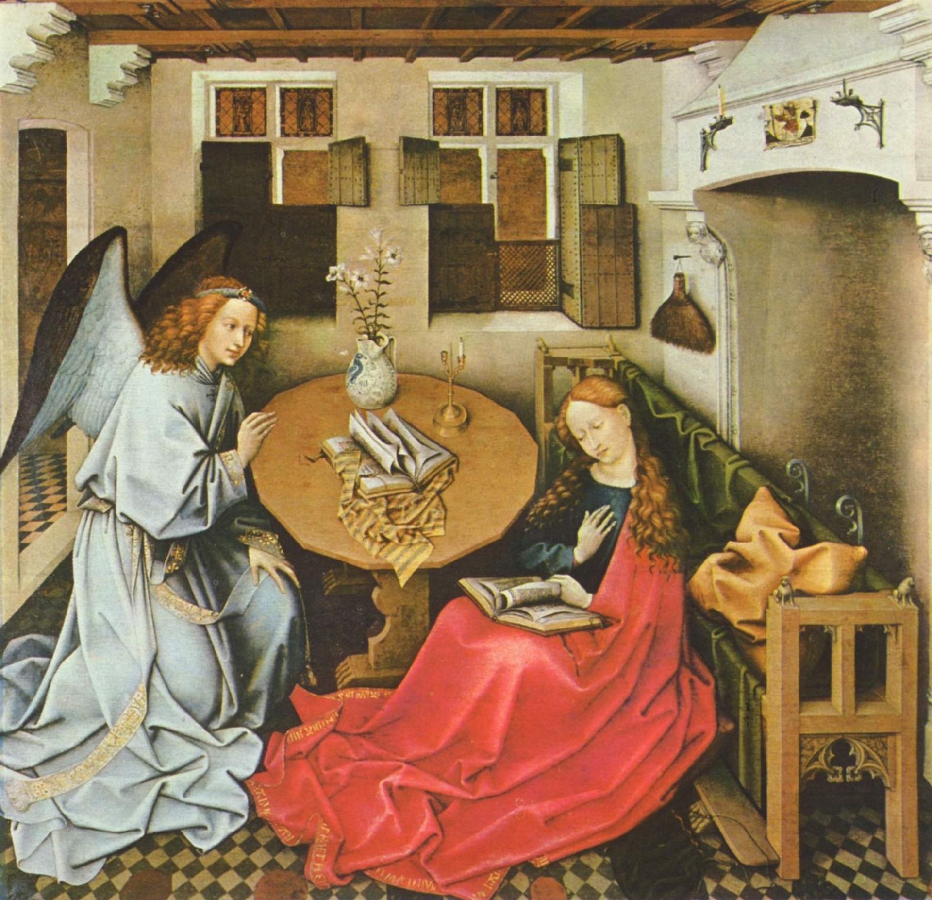 The Annunciation by Robert Campin