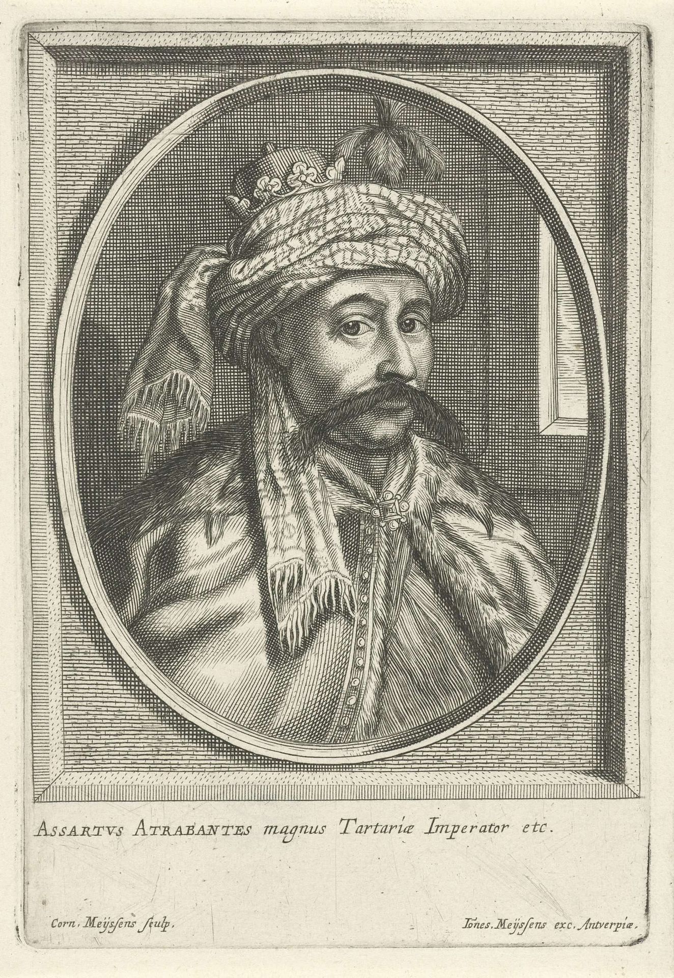 Portret van kan Assartus Atrabantes by Cornelis Meyssens