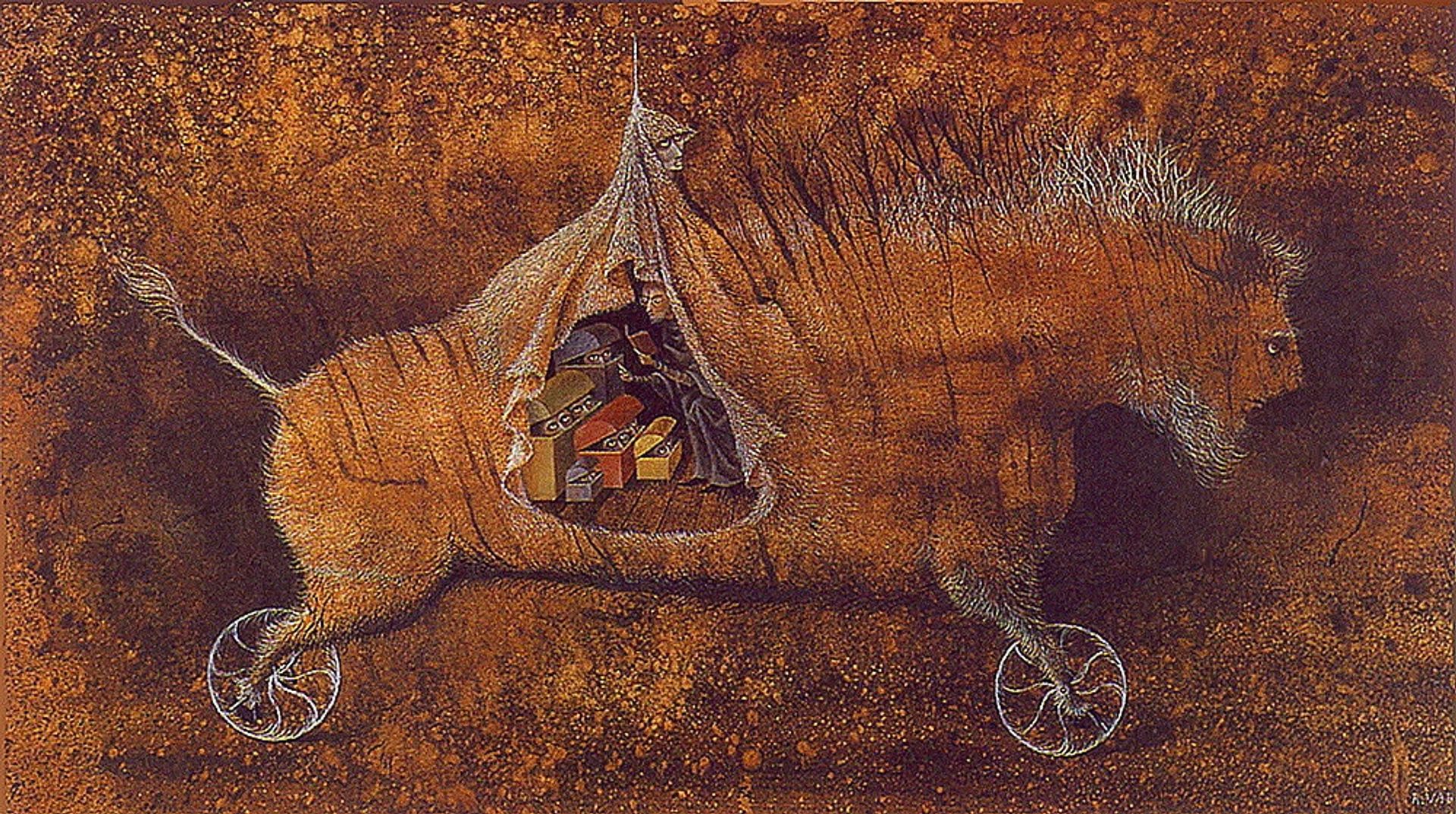 Ambulatory internship by Remedios Varo