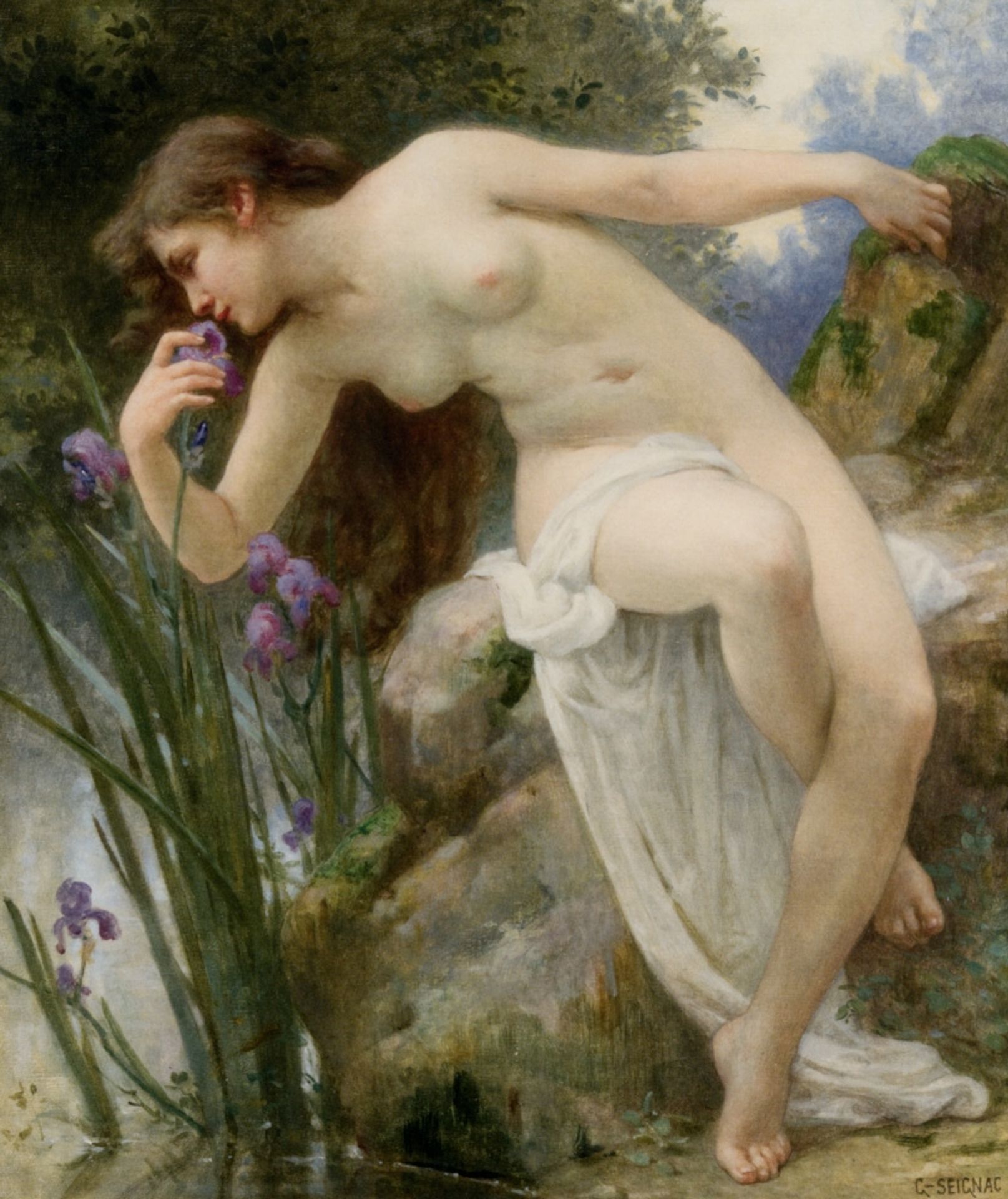 Fragrant Iris by Guillaume Seignac