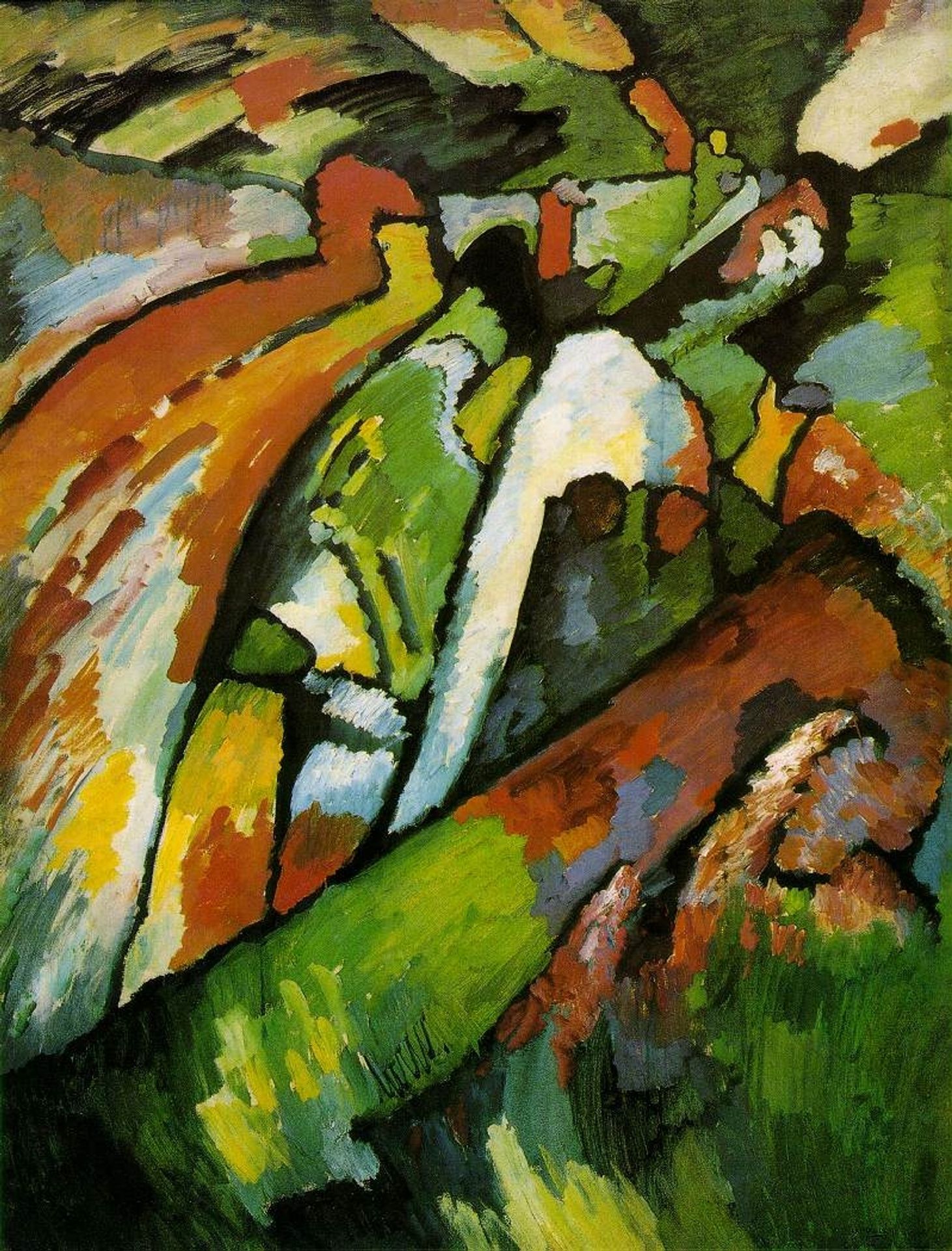 Improvisation 7 by Wassily Kandinsky