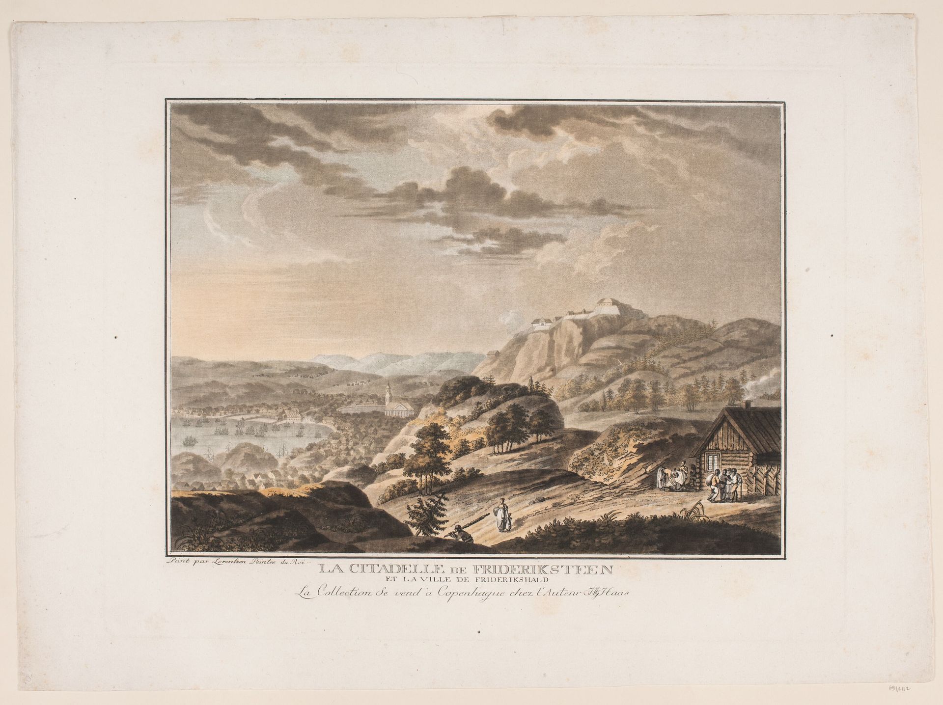 La citadelle de Frideriksteen by Georg Haas